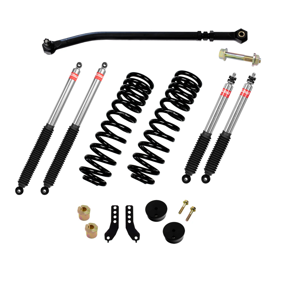 Kryptonite Stage 2 Leveling Kit with Eibach Shocks for 2017-2026 Ford Super Duty F-250/F-350