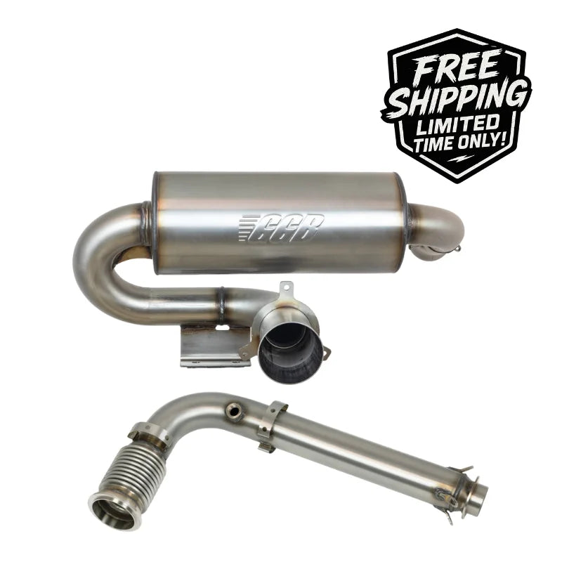 2017-2025 Can-Am Maverick X3 Turbo / Max X3 Turbo Sport Muffler and Bypass Pipe