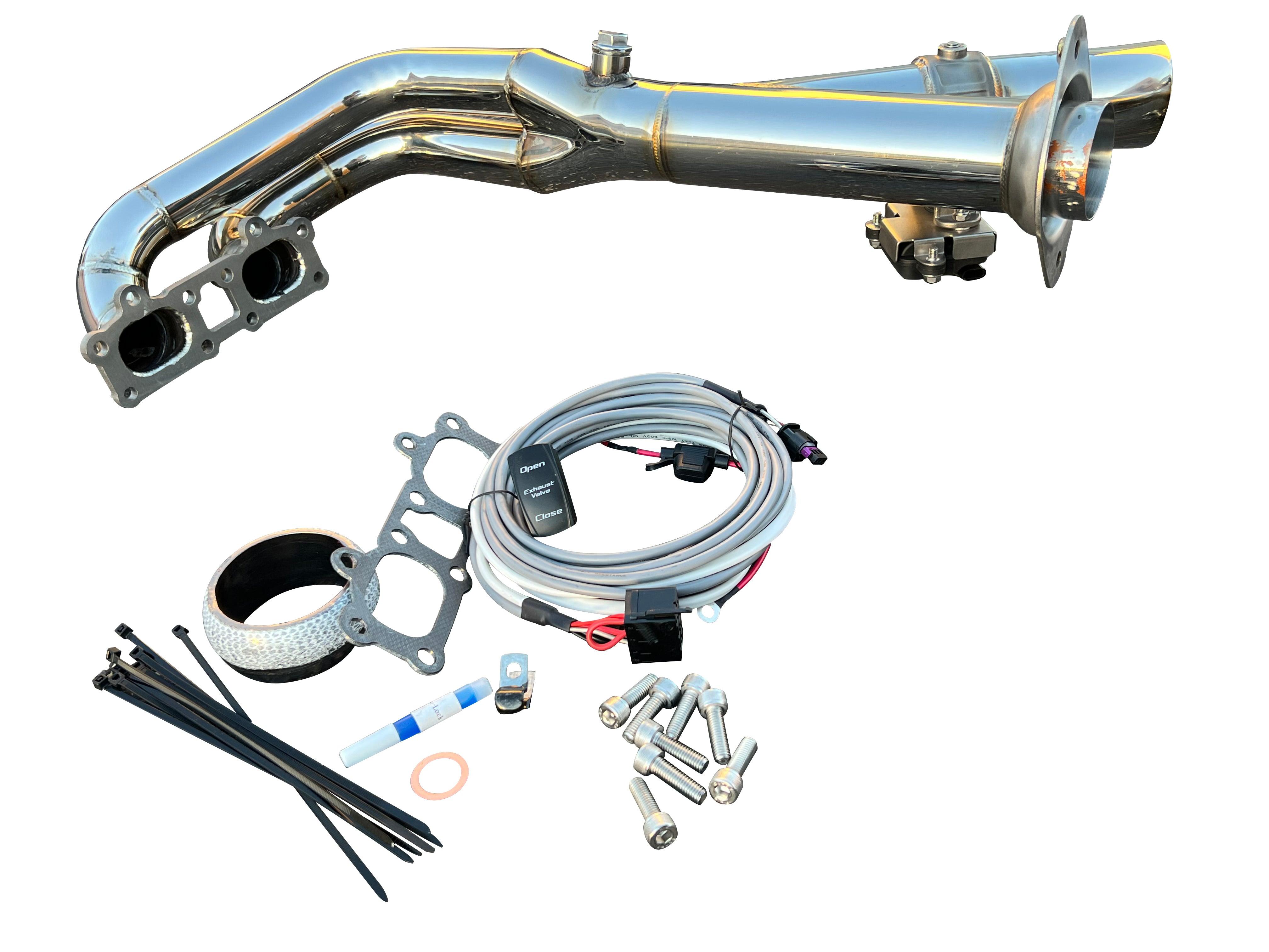 RPM SxS 2018-2023 RZR XP1000 / XP 1000 2.5" E-valve Captain's Choice Side Dump Exhaust - RPM SXS