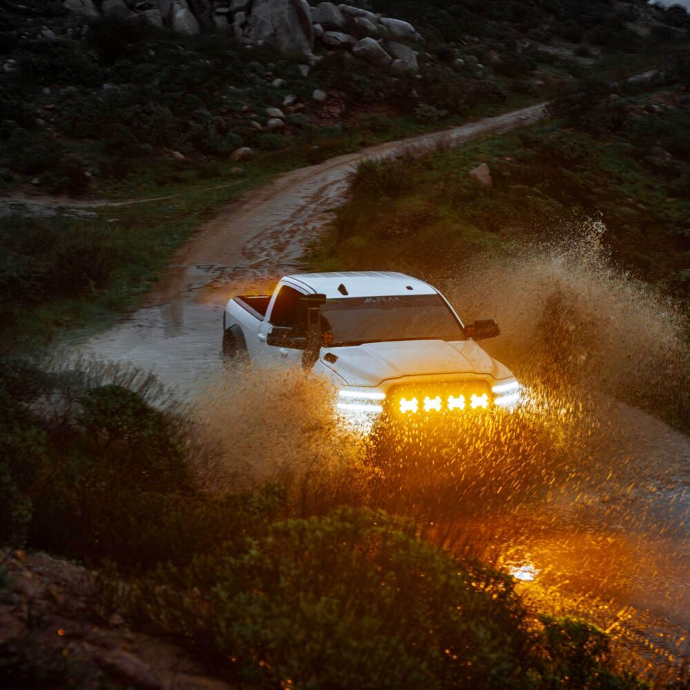 SlimLite® 8" LED - Light Shield - Driving - Amber - # 5211