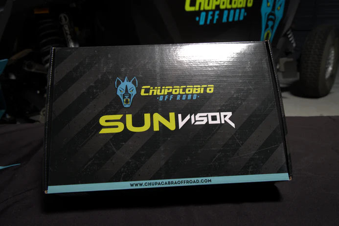 12" SUN VISOR (Pair Driver/ Passenger) PREORDER