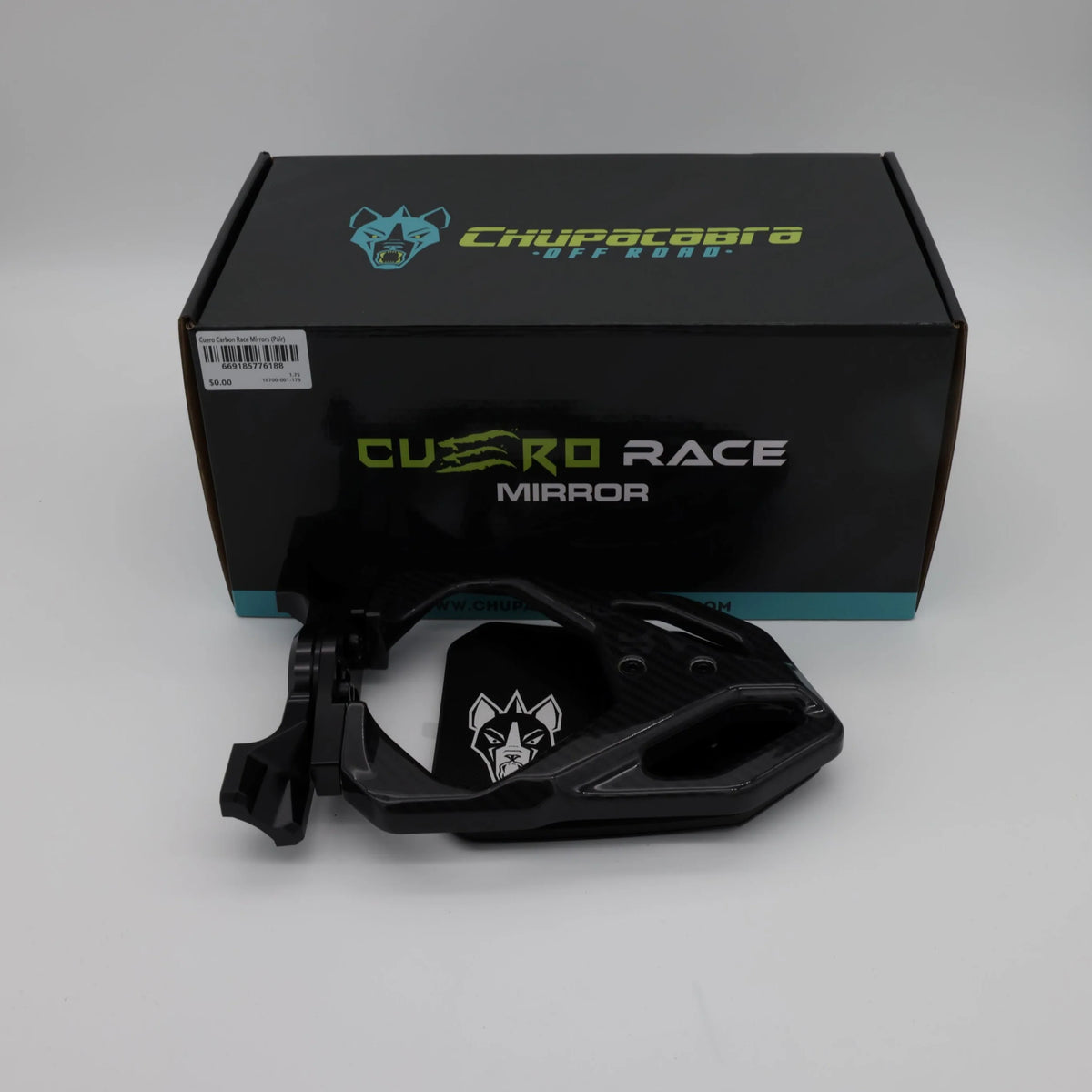Cuero Race Carbon Mirrors (Pair)