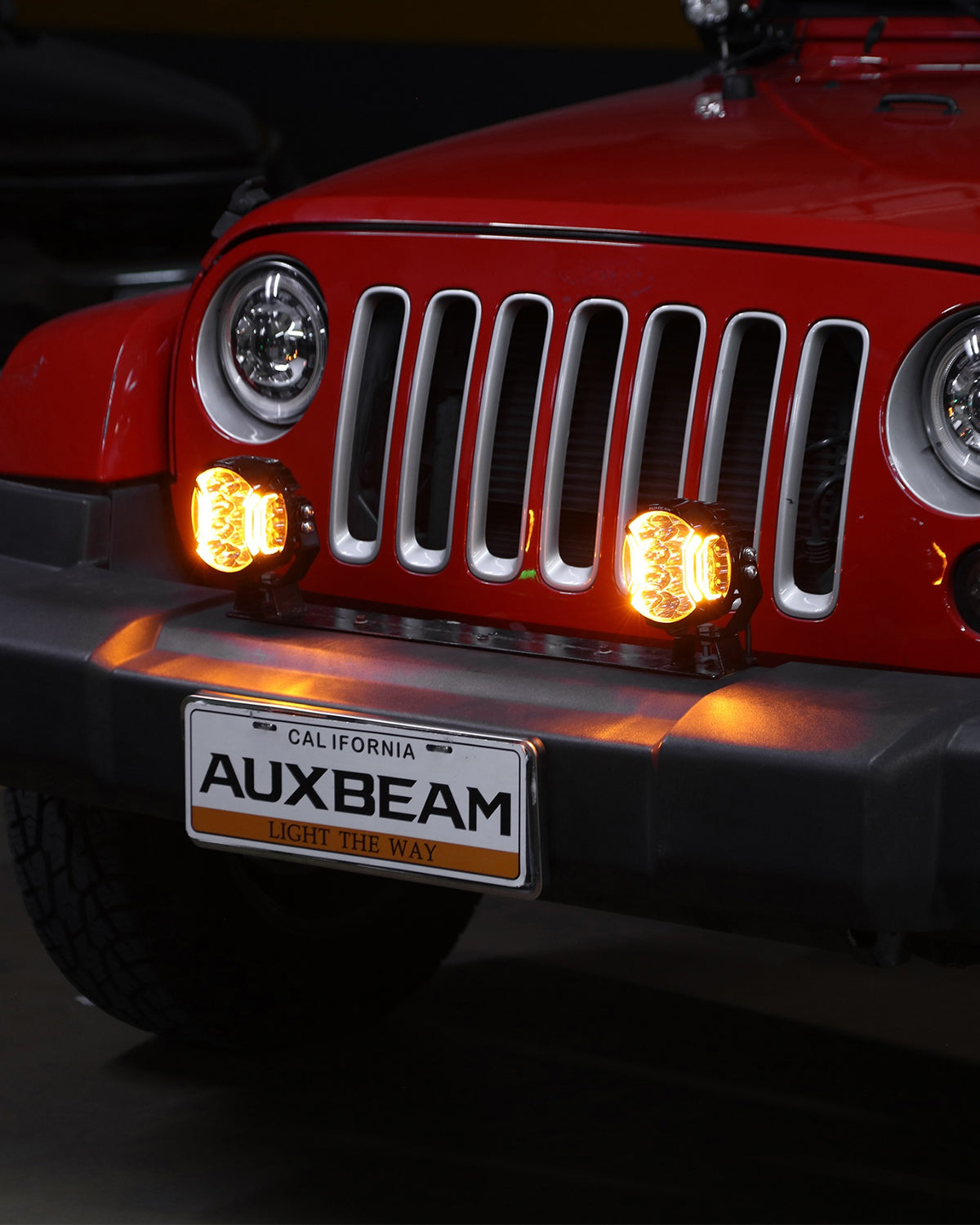 V-ULTRA Series | 5 Inch 172W LED Side Shooter White Pod Lights with Amber DRL