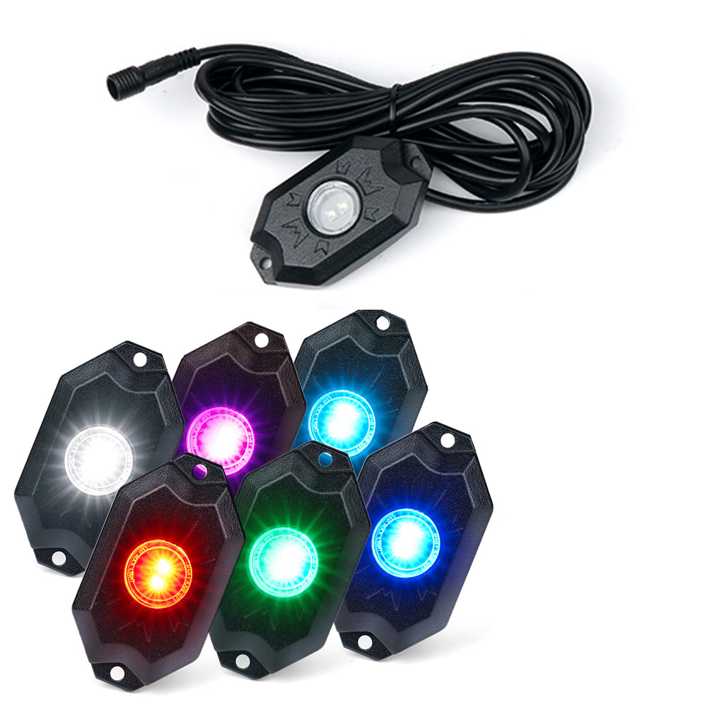 Xprite Replacement Trophy Series RGB + Pure White LED Rock Lighthead