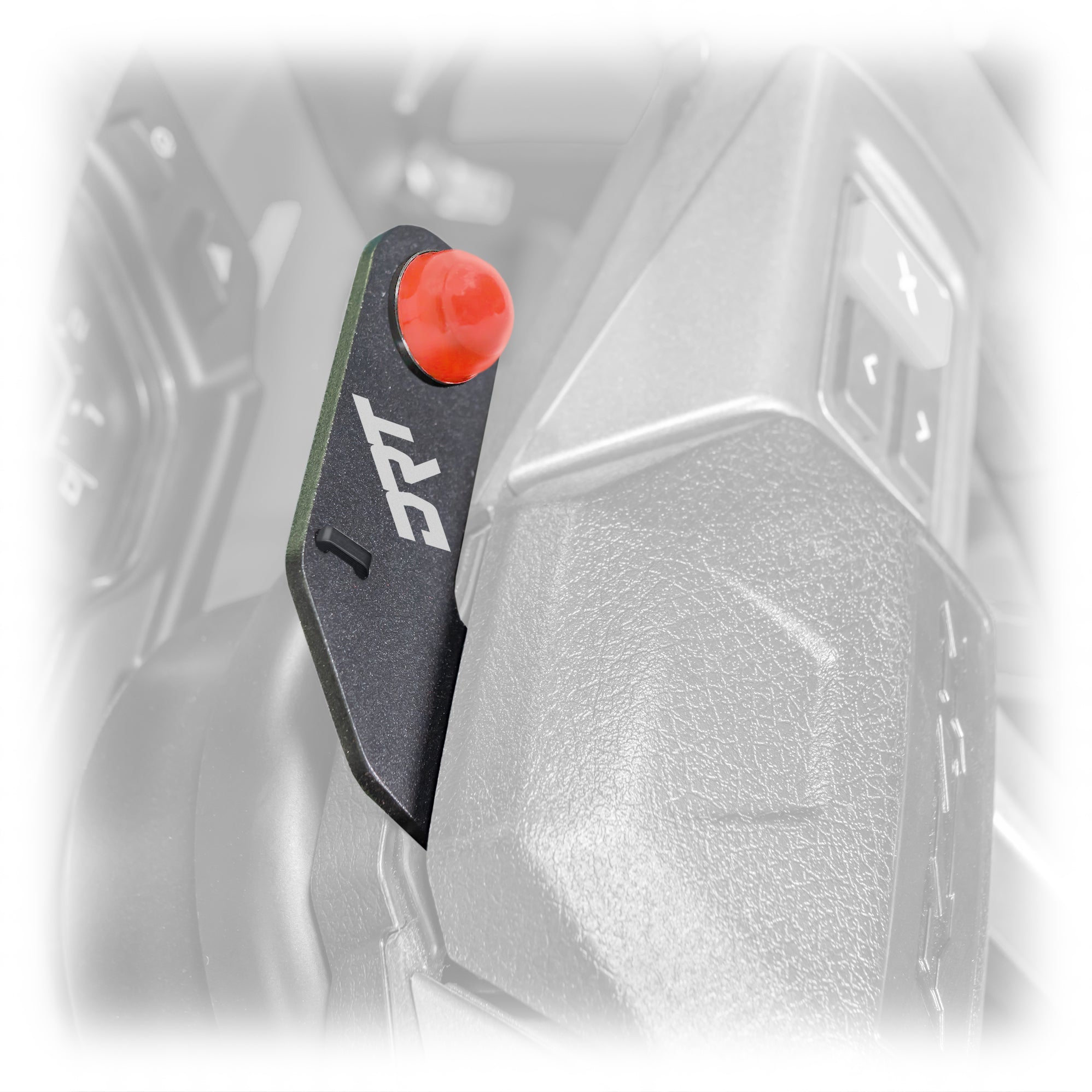 Steering Wheel Single Push-To-Talk Plate for Polaris RZR 2020+