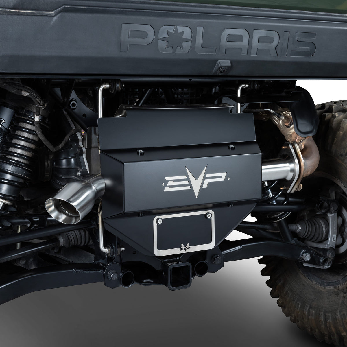Evolution Powerports - Exhaust - EVP Magnum Slip-On Exhaust for 2024+ Polaris Xpedition
