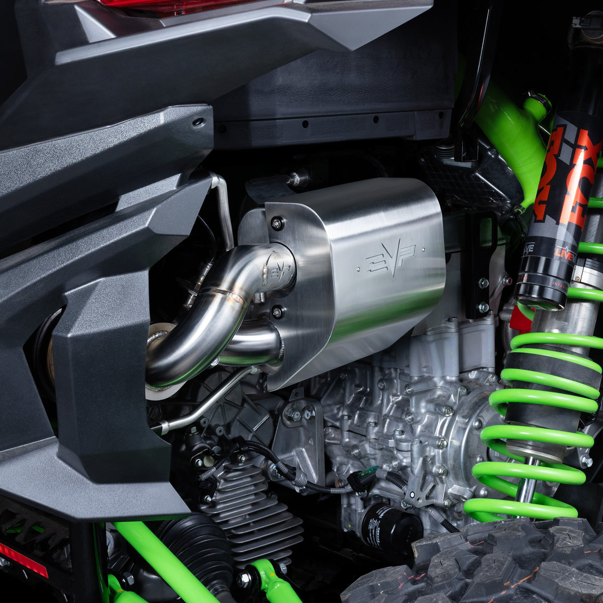 Evolution Powersports - Exhaust - EVP Race Bypass Pipe for Kawasaki Teryx H2