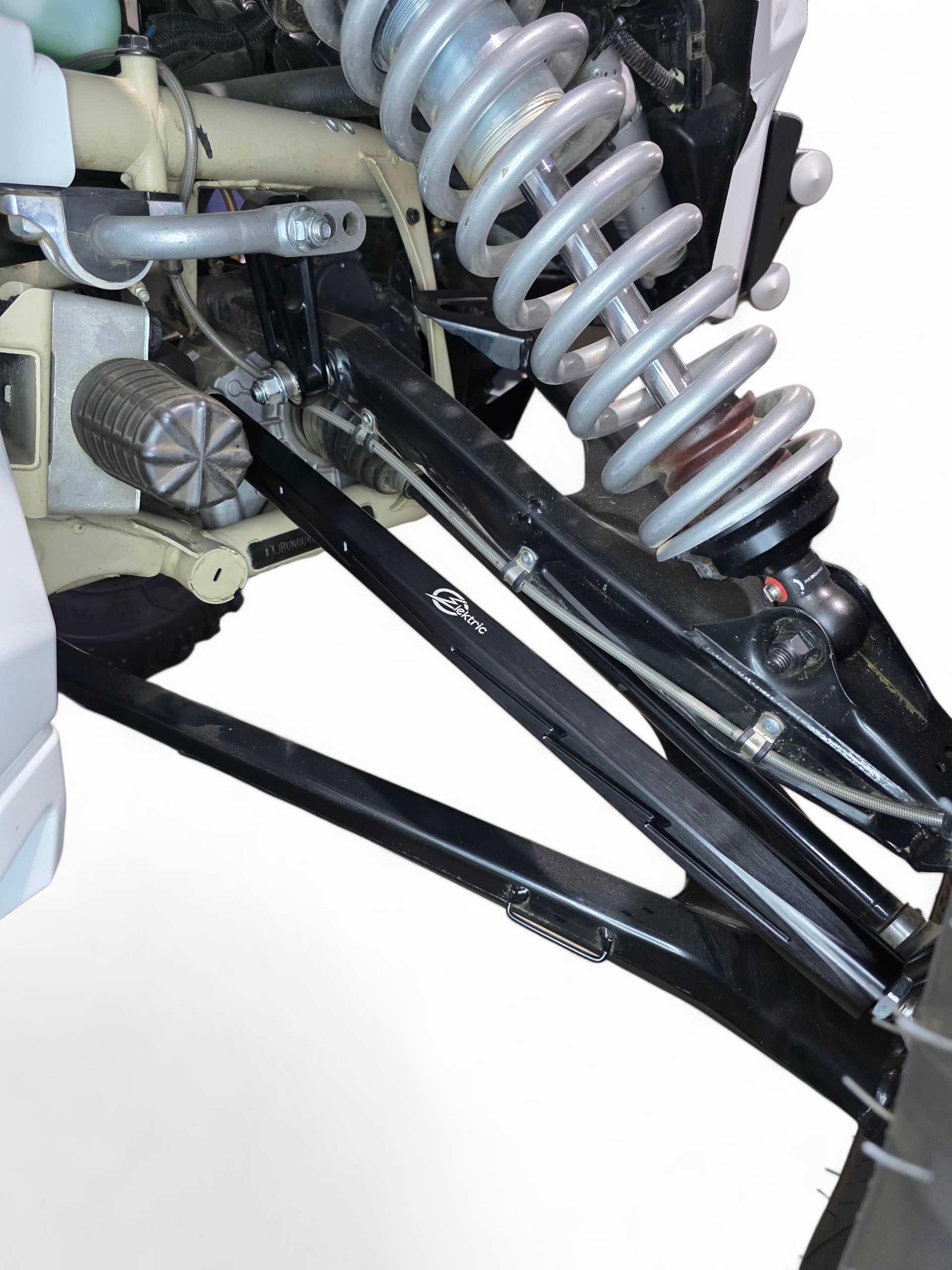 2017+ Can Am X3 Maverick Billet Tie Rods Anodized Black (RS 72" Model Only)