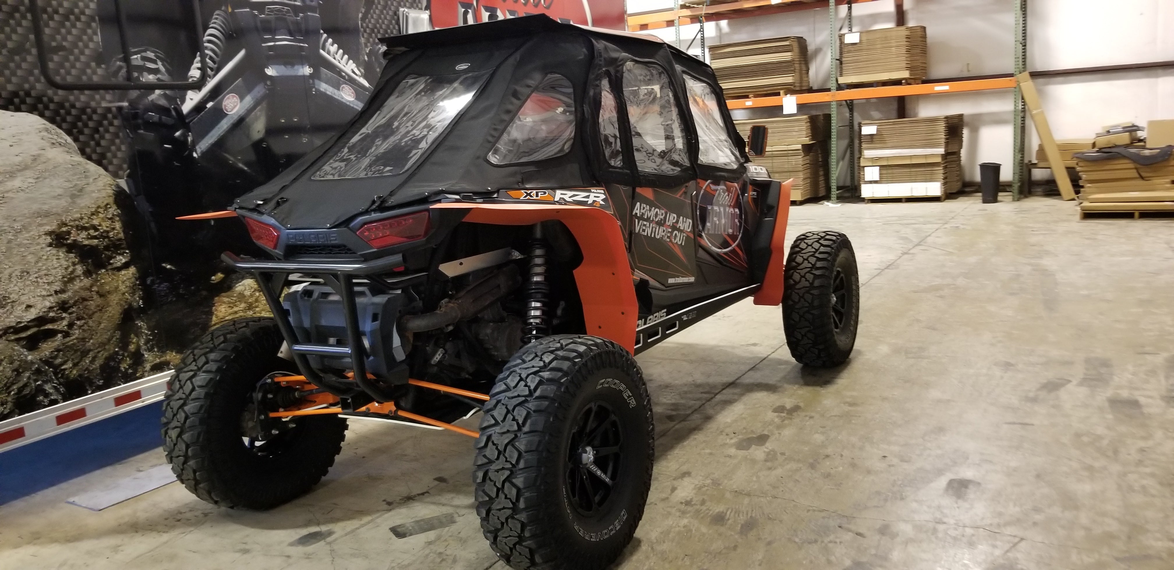 Trail Armor 2019 - 2023 RZR XP 1000, RZR 4 XP 1000, 2019 - 2021 RZR XP Turbo, RZR XP 4 Turbo, RZR XP 4 Turbo S, 2018 - 2021 RZR XP Turbo S Mud Flap Fender Extensions REAR ONLY