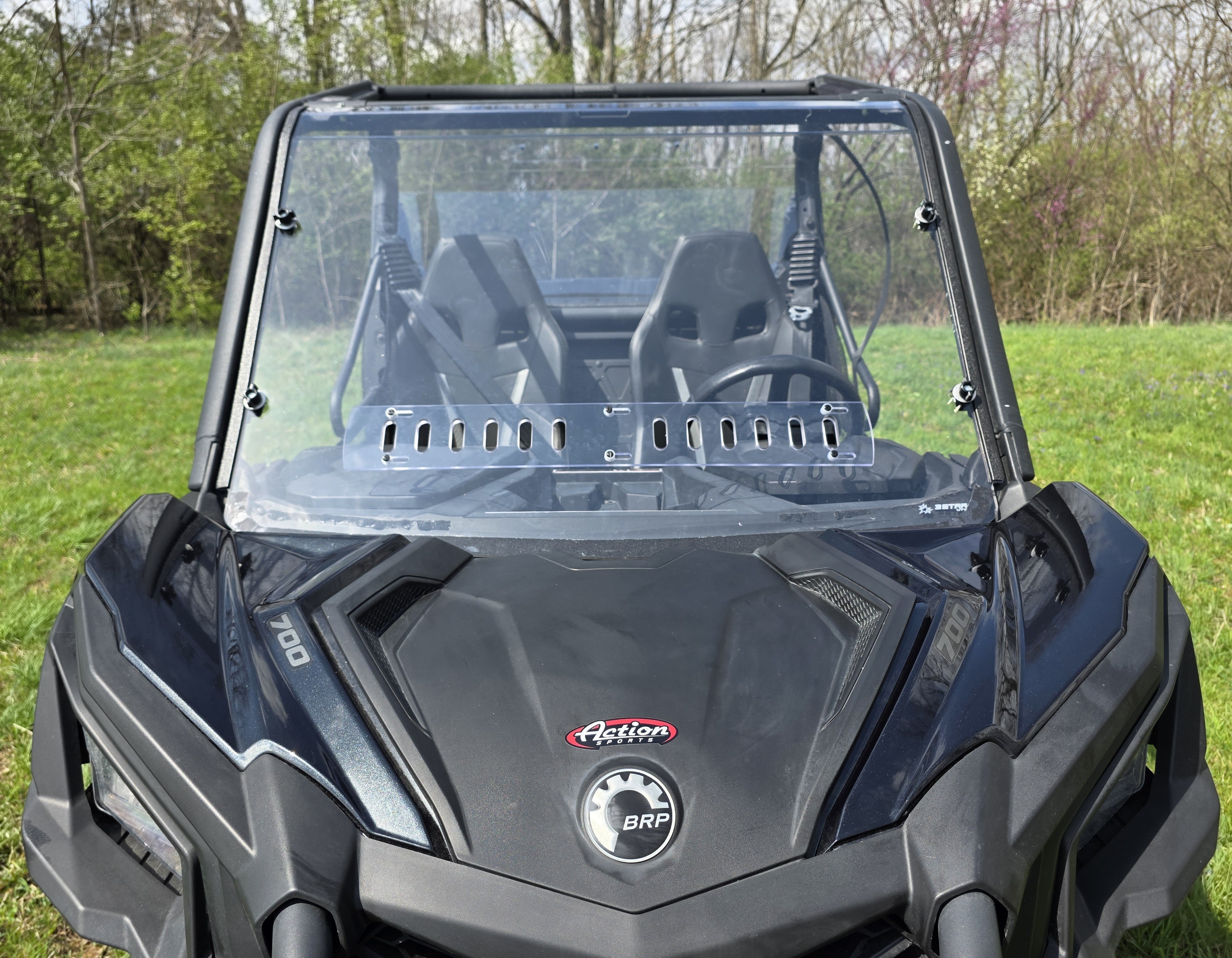 2019+ Can-Am Maverick Sport - 1-Piece, Front Windshield