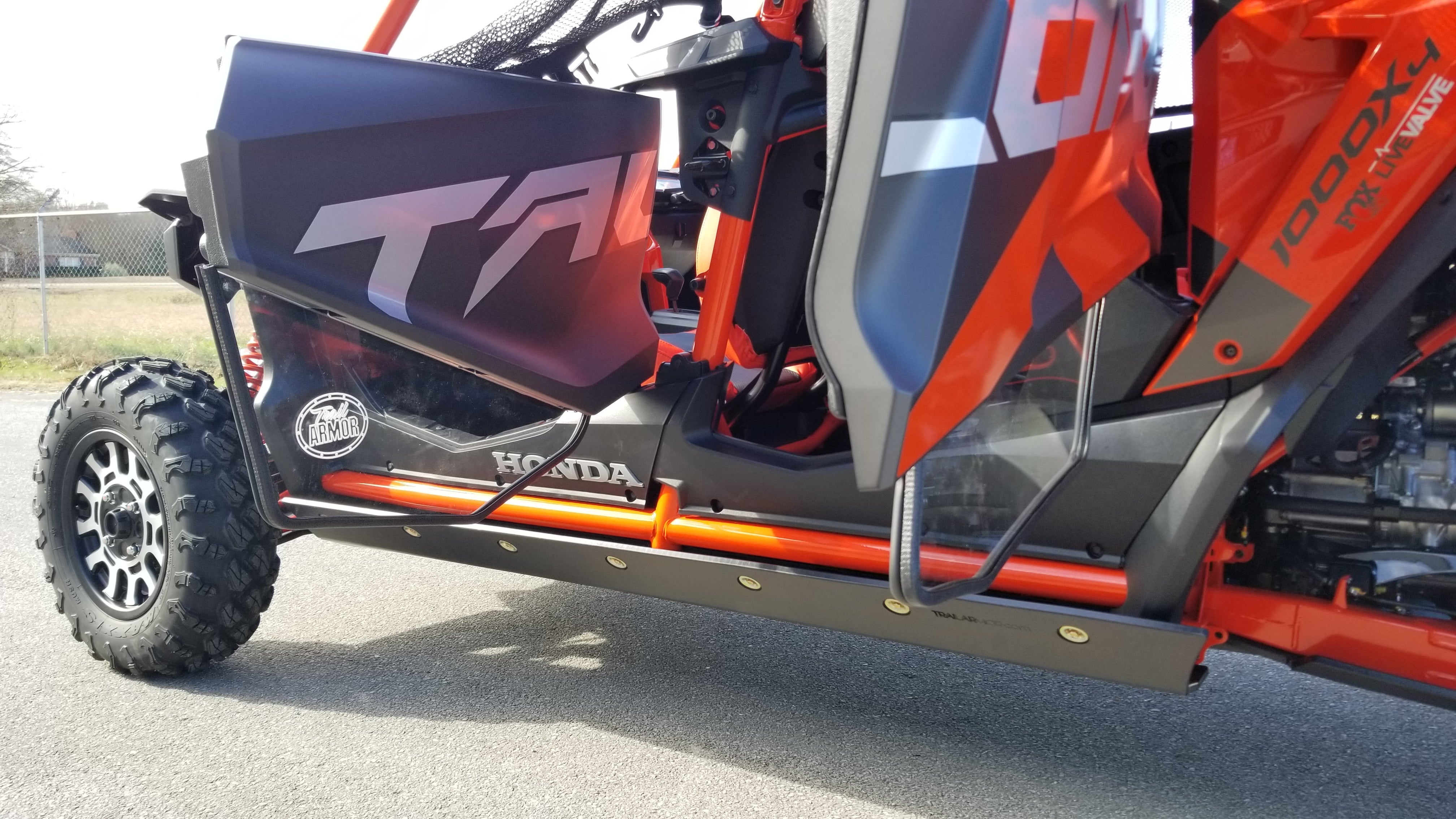 Trail Armor 2020 - 2022, 2024 Honda Talon 1000X-4, 2020 - 2024 Talon 1000S-4 Fox Live Valve, 2023 Talon 1000XS-4, Talon 1000XS-4 Fox Live Valve, 2023 - 2024 Talon 1000R-4 Fox Live Valve Full Skids