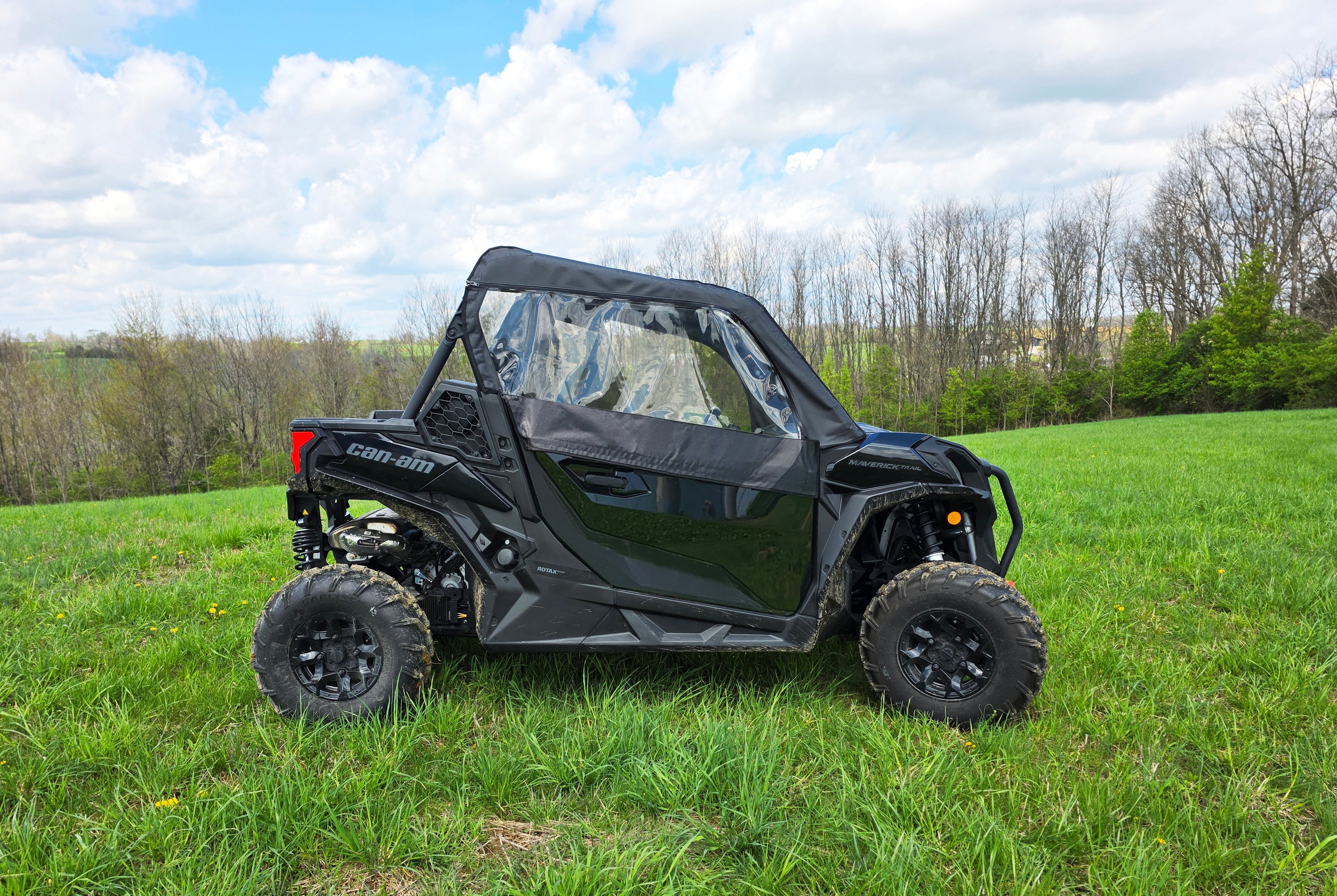 2019+ Can-Am Maverick Sport-Full Cab for Hard Windshield (Full Doors)