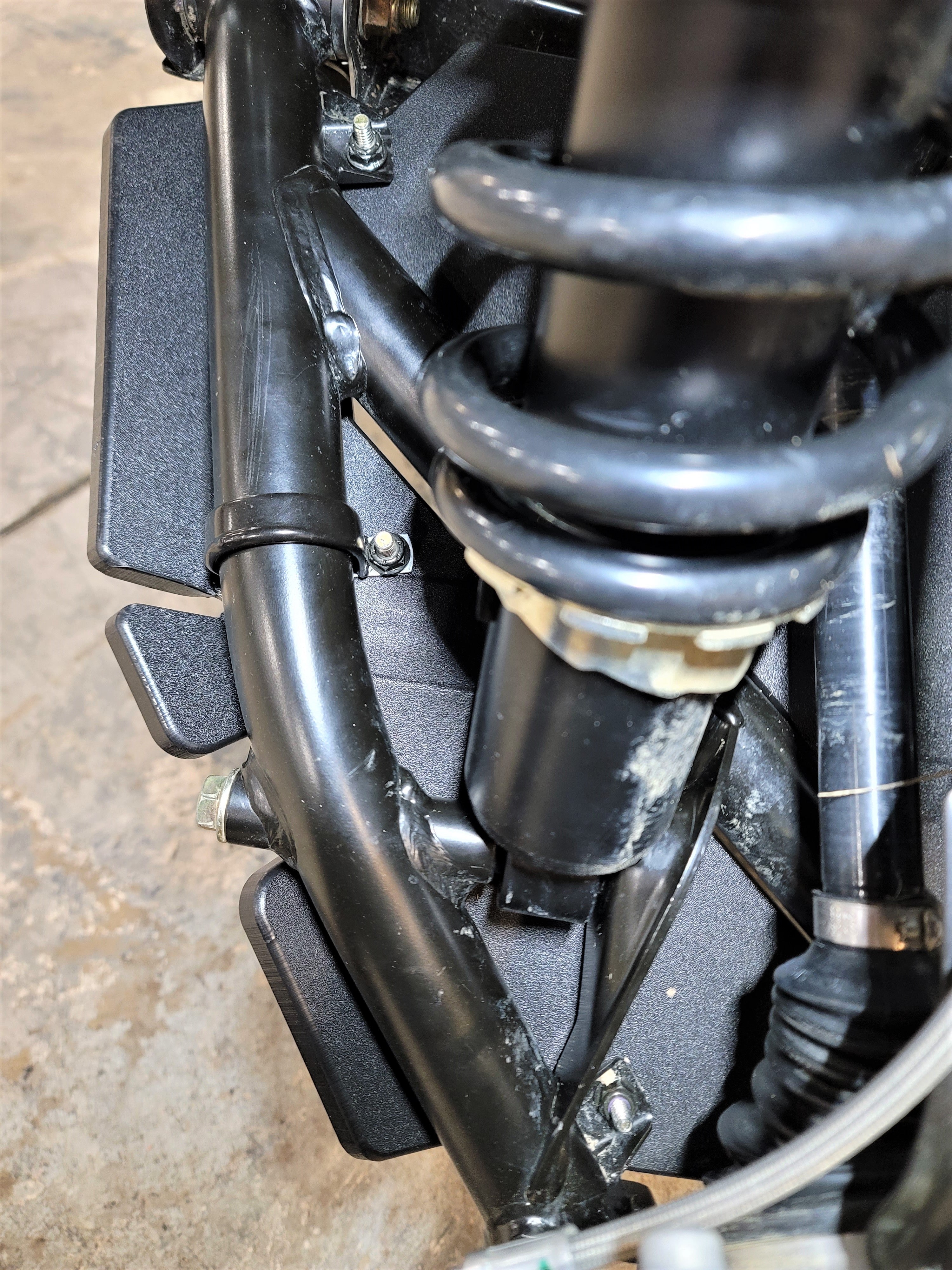 Trail Armor 2020 - 2025 Defender DPS HD10, Defender XT HD10, Defender Max DPS HD10, Defender Max XT HD10, Defender Pro DPS HD 10, Defender Pro XT HD 10 iMpact A-Arm Guards for FACTORY ARCHED A-ARMS