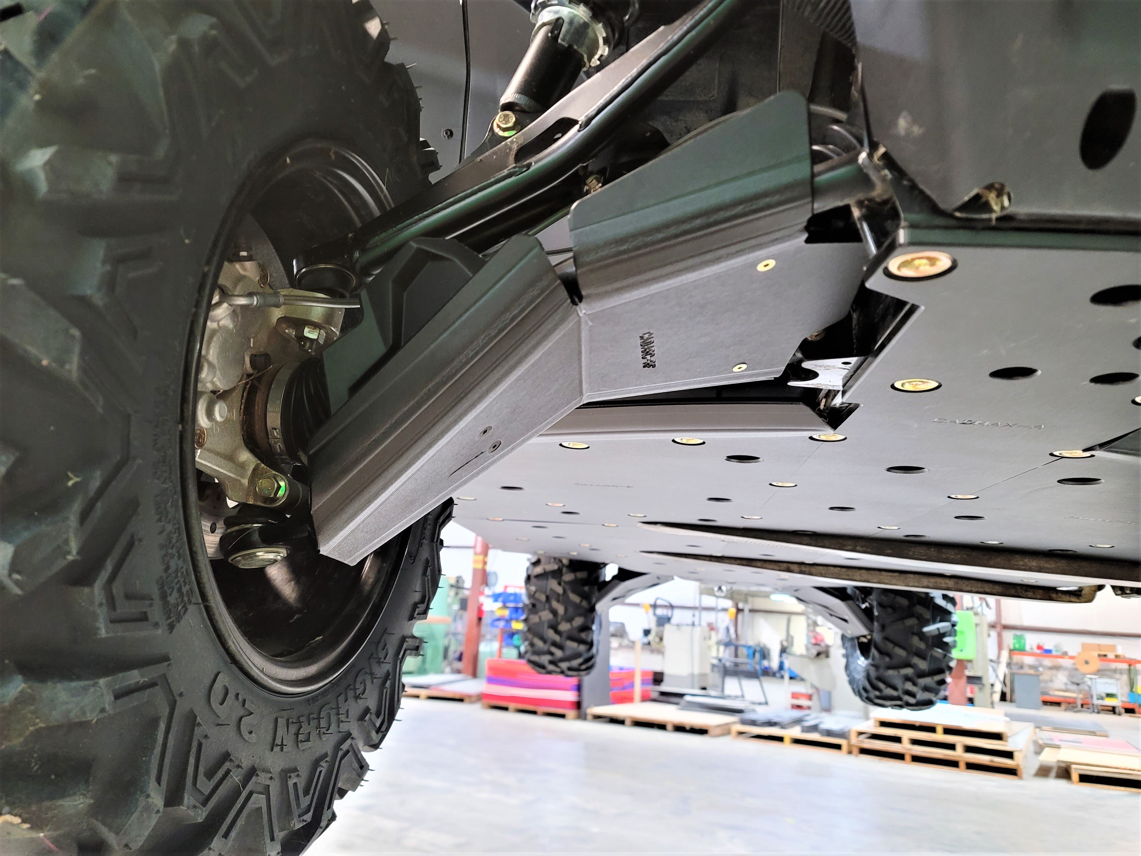 Trail Armor 2020 - 2025 Defender DPS HD10, Defender XT HD10, Defender Max DPS HD10, Defender Max XT HD10, Defender Pro DPS HD 10, Defender Pro XT HD 10 iMpact A-Arm Guards for FACTORY ARCHED A-ARMS