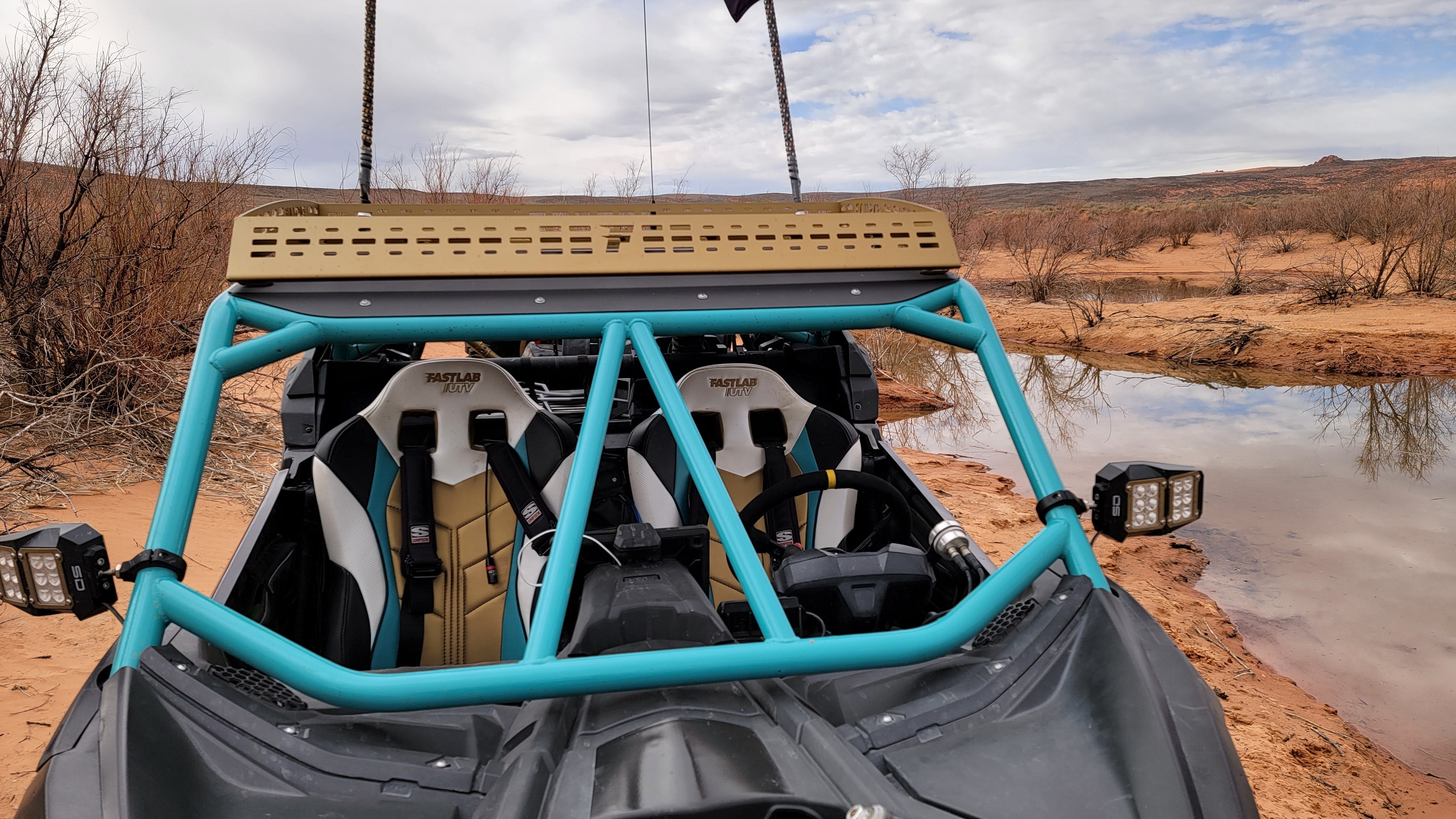 FASTLAB UTV Can-Am X3 Weld-it-Yourself Roof Rack for Radius Cage