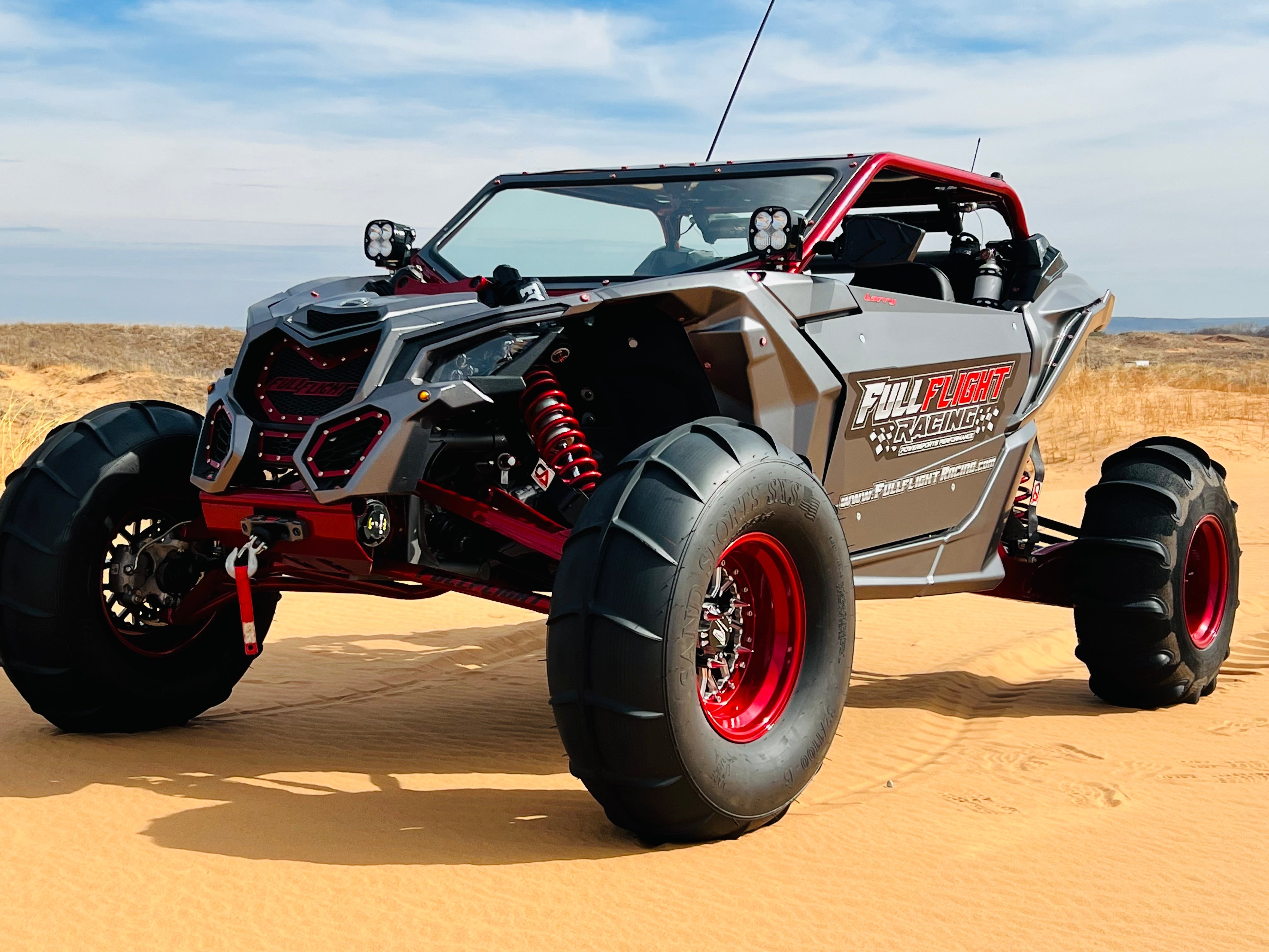 Fullflight Canam X3 4130 Chromoly 72” lower HD arms