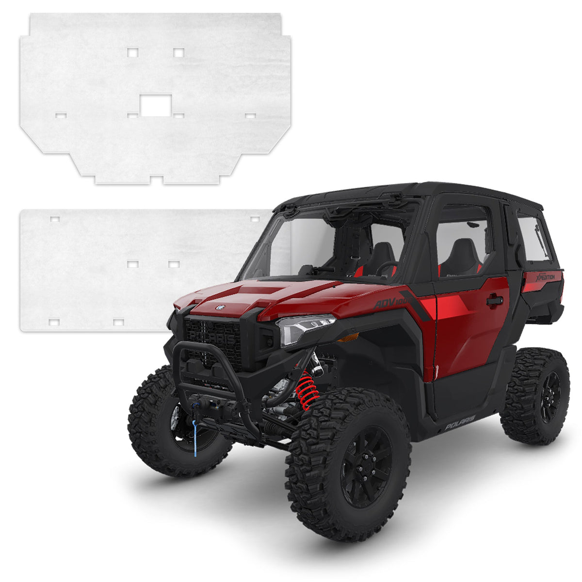 Evolution Powersports -  - Roof Insulation Kits for Polaris Xpedition