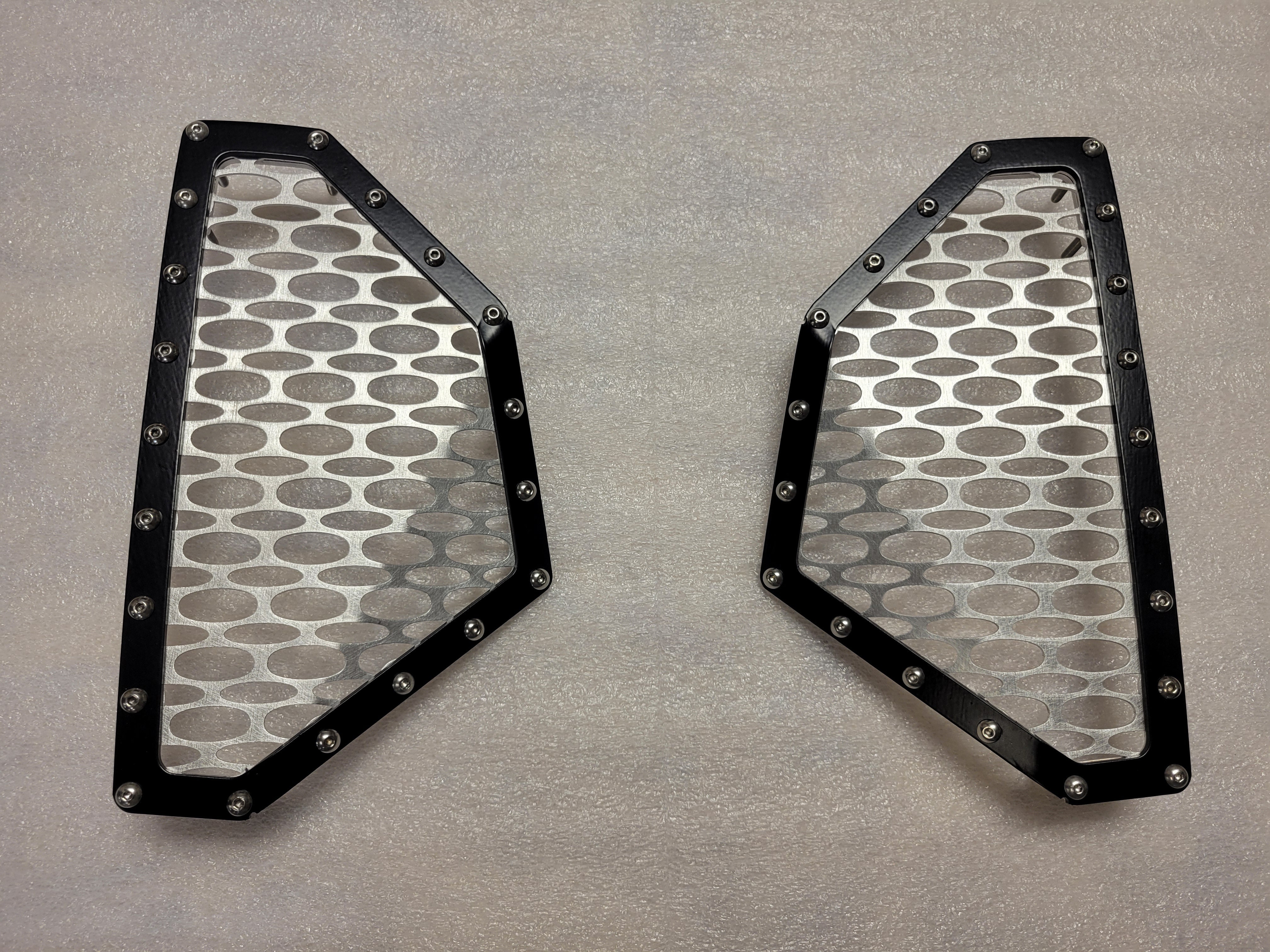 Can Am X3 Rear Grilles