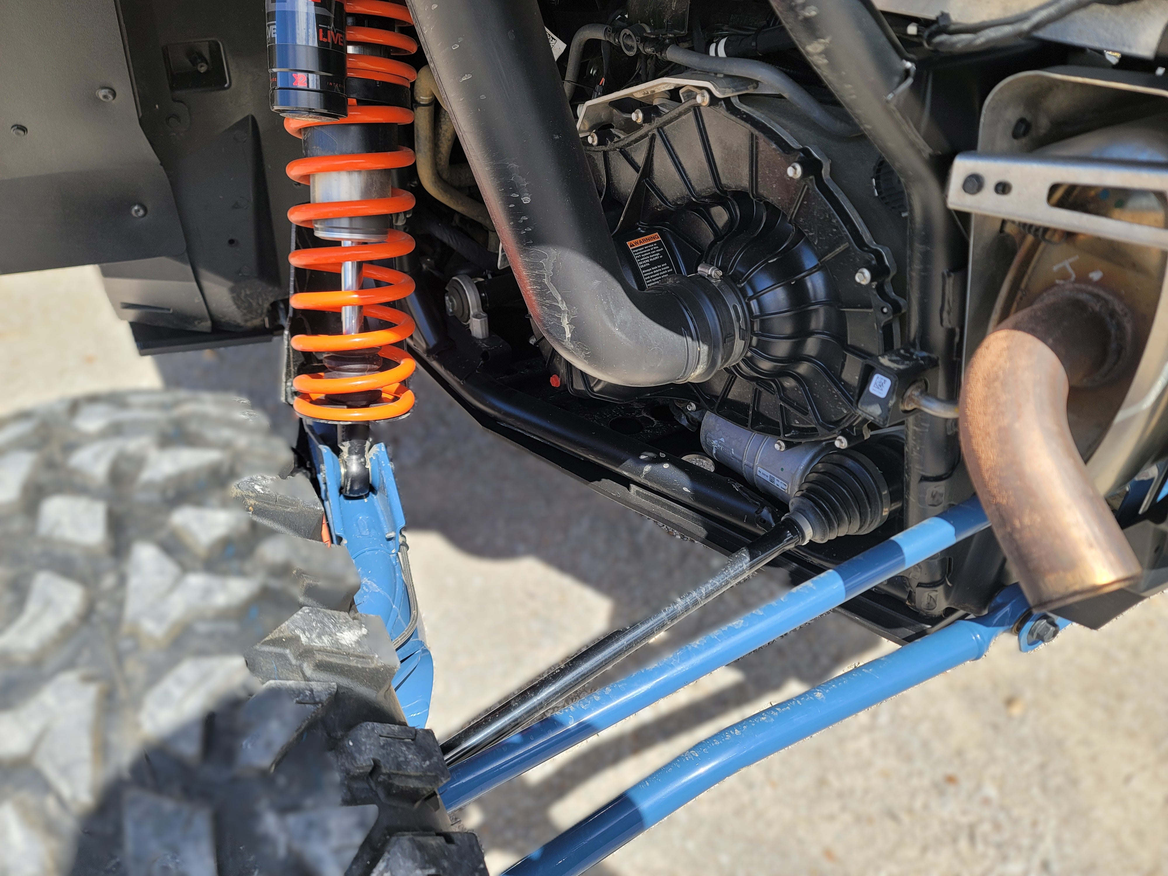 Trail Armor 2022 - 2024 Polaris Turbo R 4 and 2025 Pro S 4 Full Skids with Standard or Trimmed Sliders