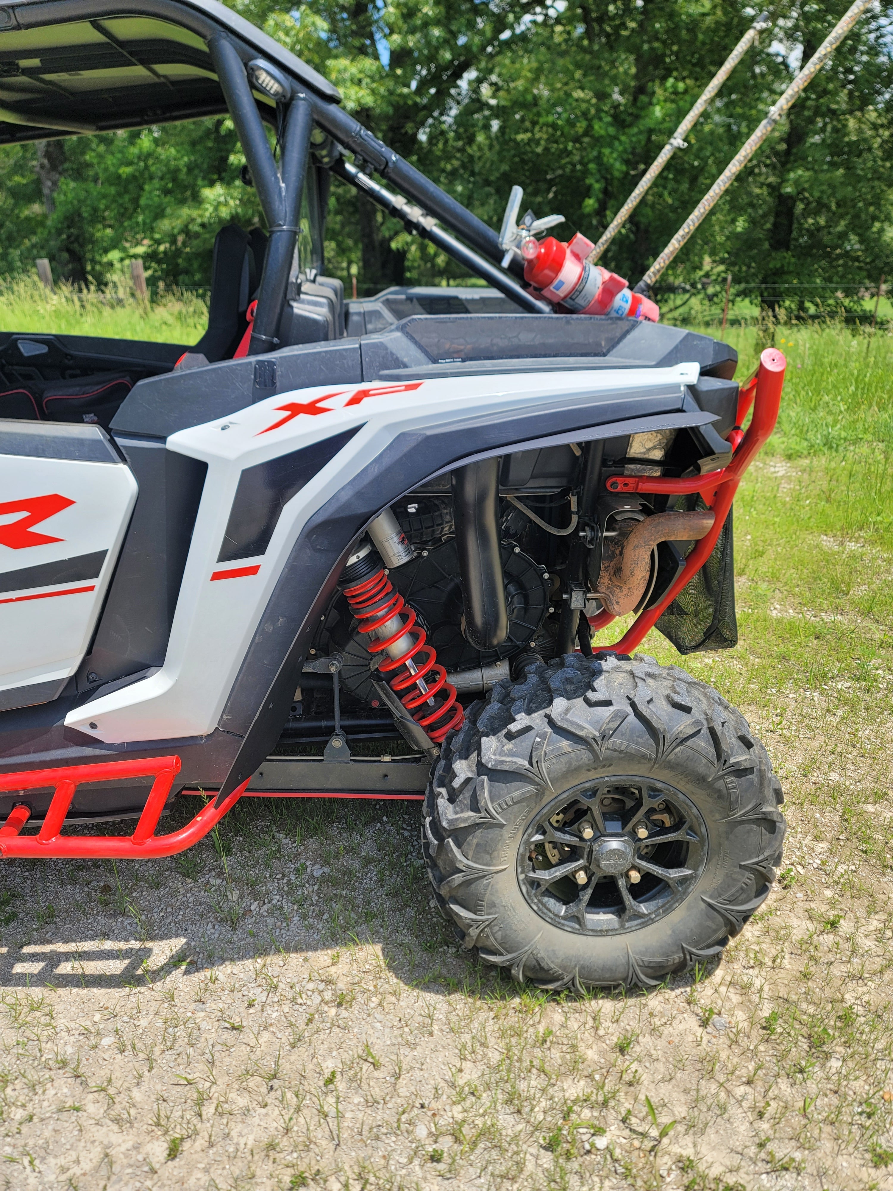 Trail Armor 2024 - 2025 RZR XP 1000 and RZR XP 4 1000 (Sport, Premium, Ultimate) Mud Flap Fender Extensions