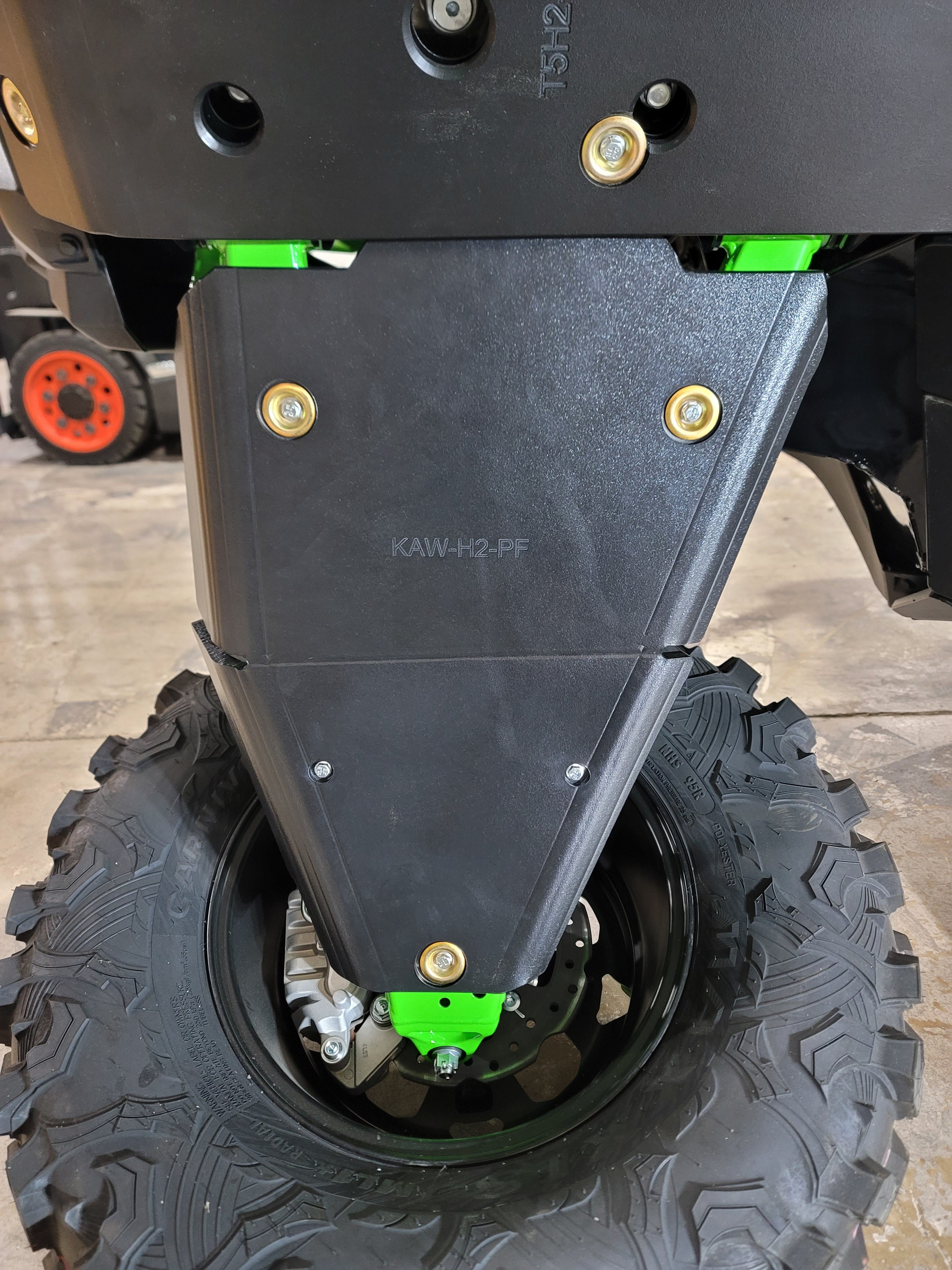 Trail Armor 2026 Kawasaki Teryx 4 H2, Teryx 4 H2 Deluxe eS, Teryx 5  H2 Deluxe eS Front A-Arm Guards