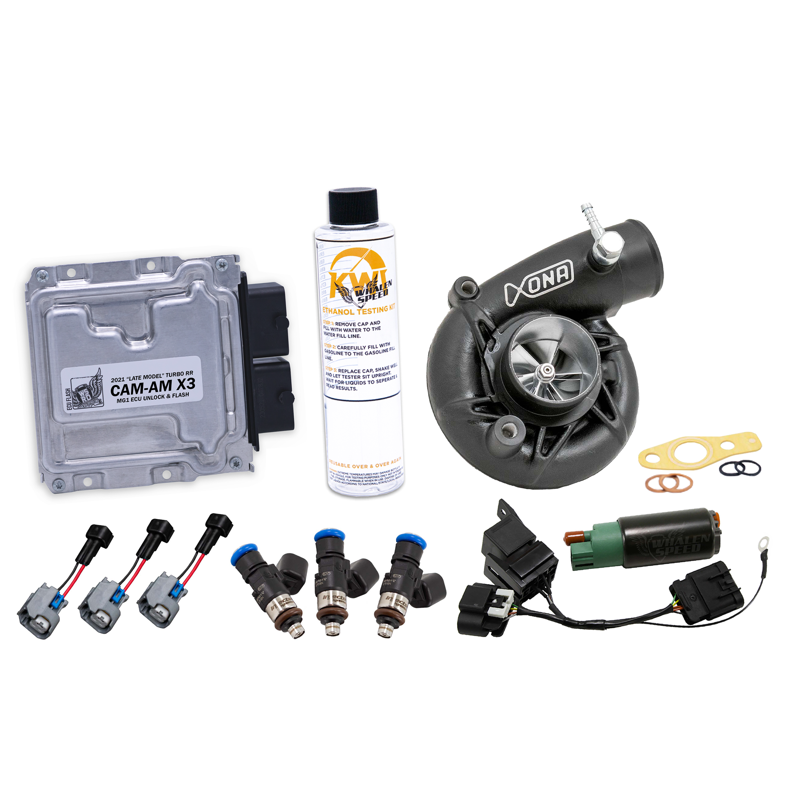 WSRD Green Turbocharger Package & MG1 ECU Unlock | Late Model 2021 Can-Am X3 Turbo RR (250-305HP)