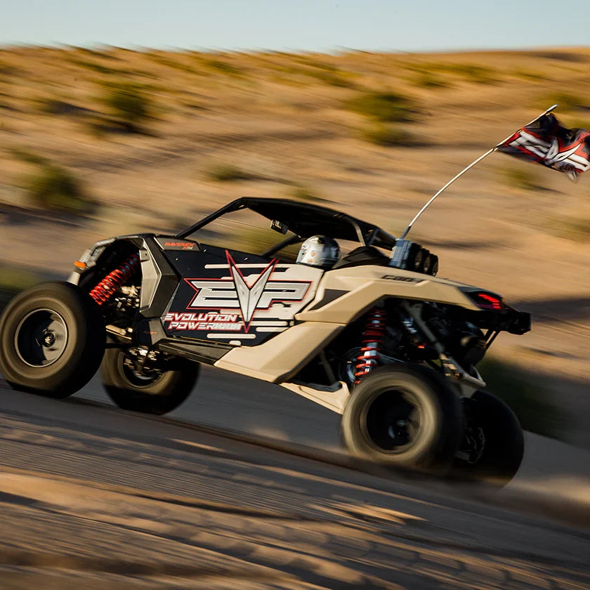 Evolution Powersports - Tuning - 2021-2023 CAN-AM MAVERICK X3 195 HP TURBO RR MG1 ECU UNLOCK & CODESHOOTER POWER FLASH