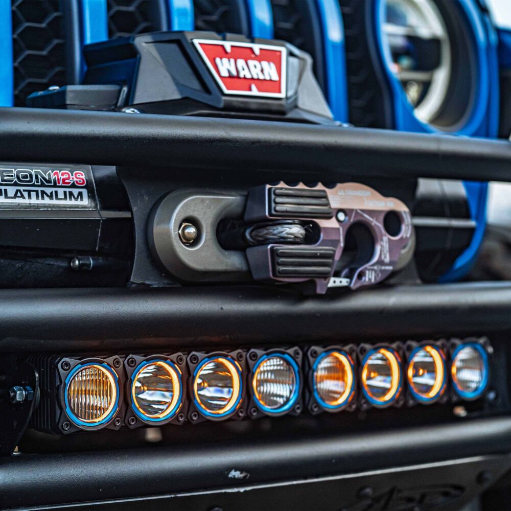 FLEX ERA® LED Light Bar - Bezel Kit for 10" Segments - Blue - # 30580