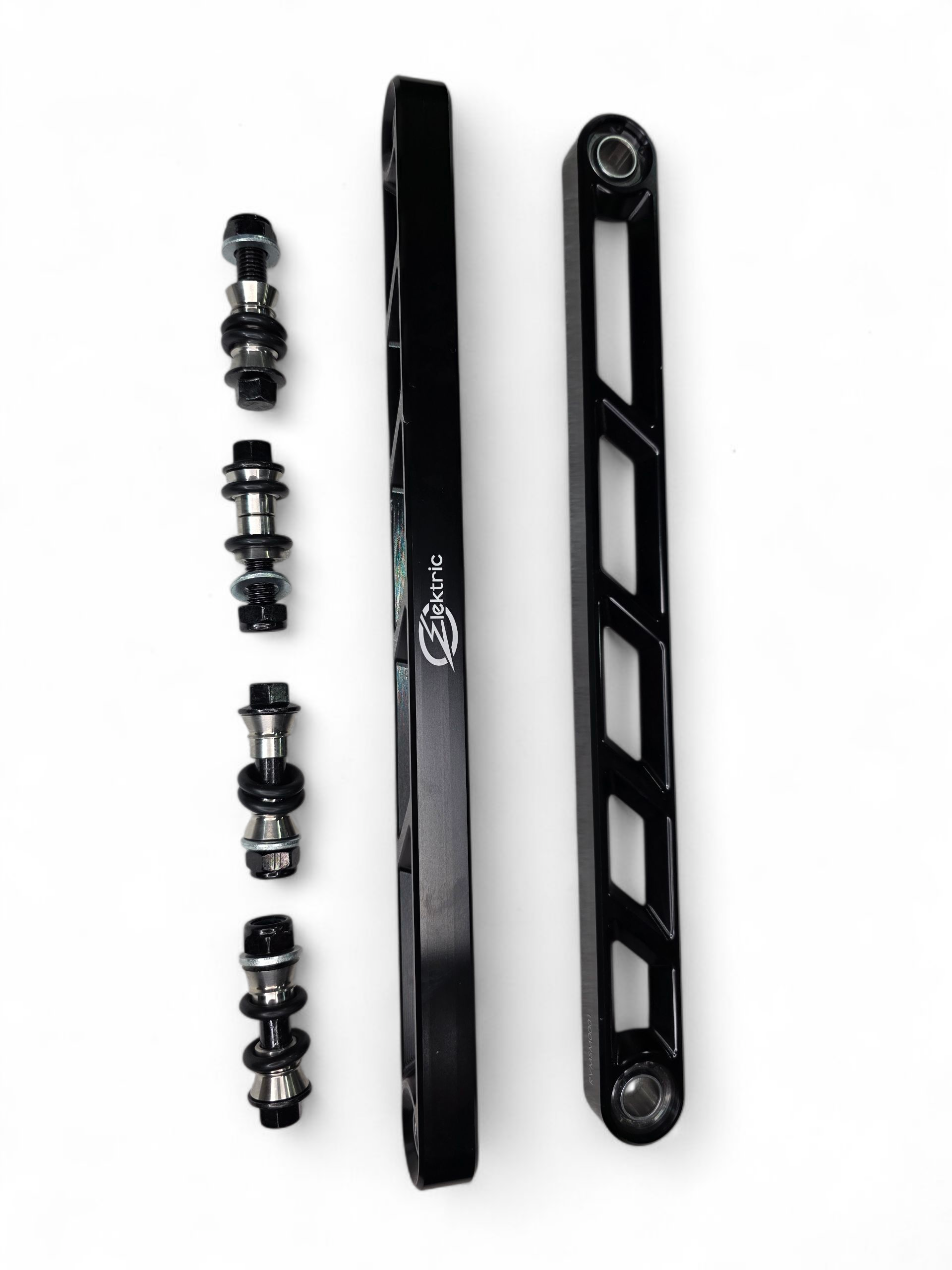 2024+ Can Am Maverick R Rear Sway Bar Links Anodized Black
