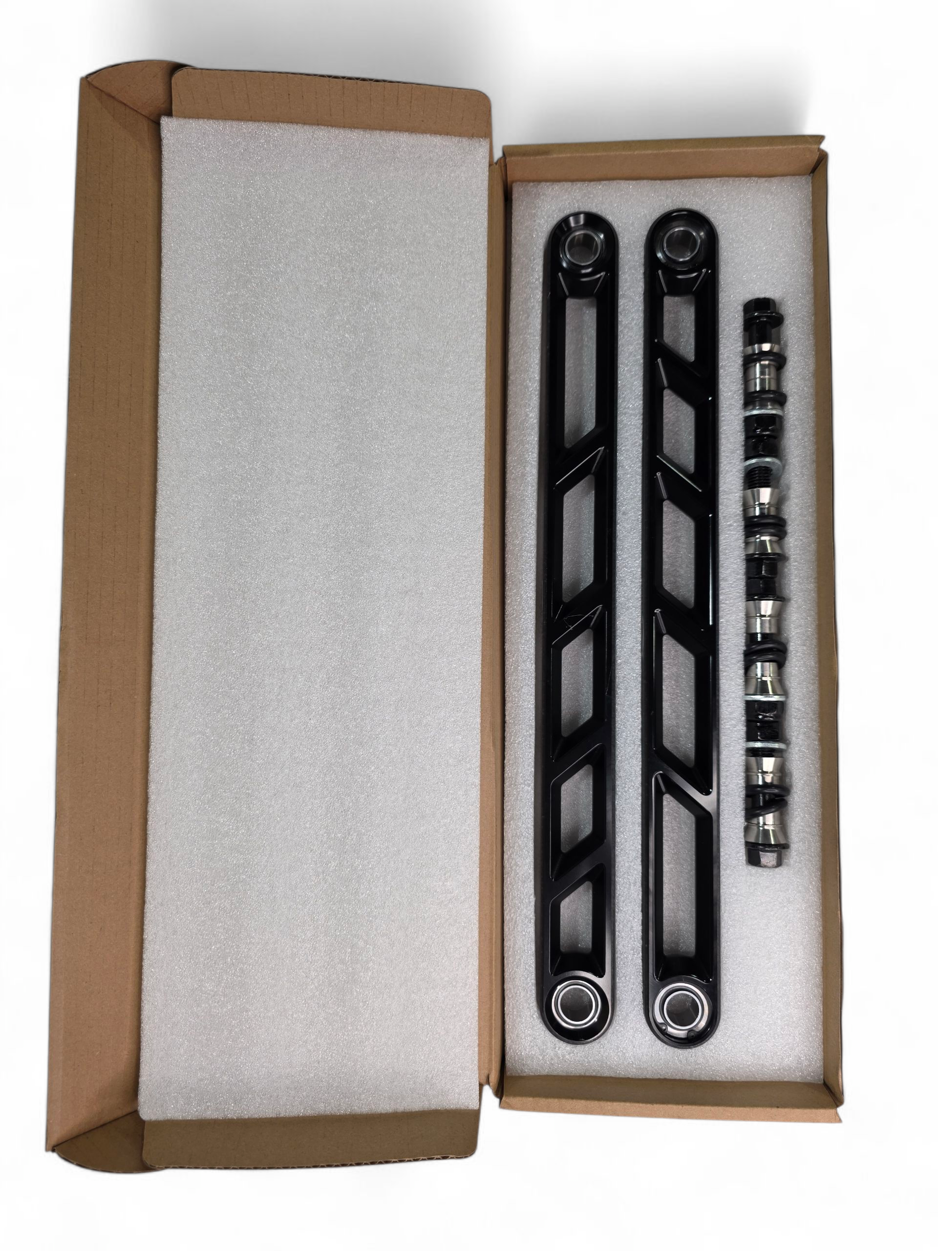 2024+ Can Am Maverick R Rear Sway Bar Links Anodized Black