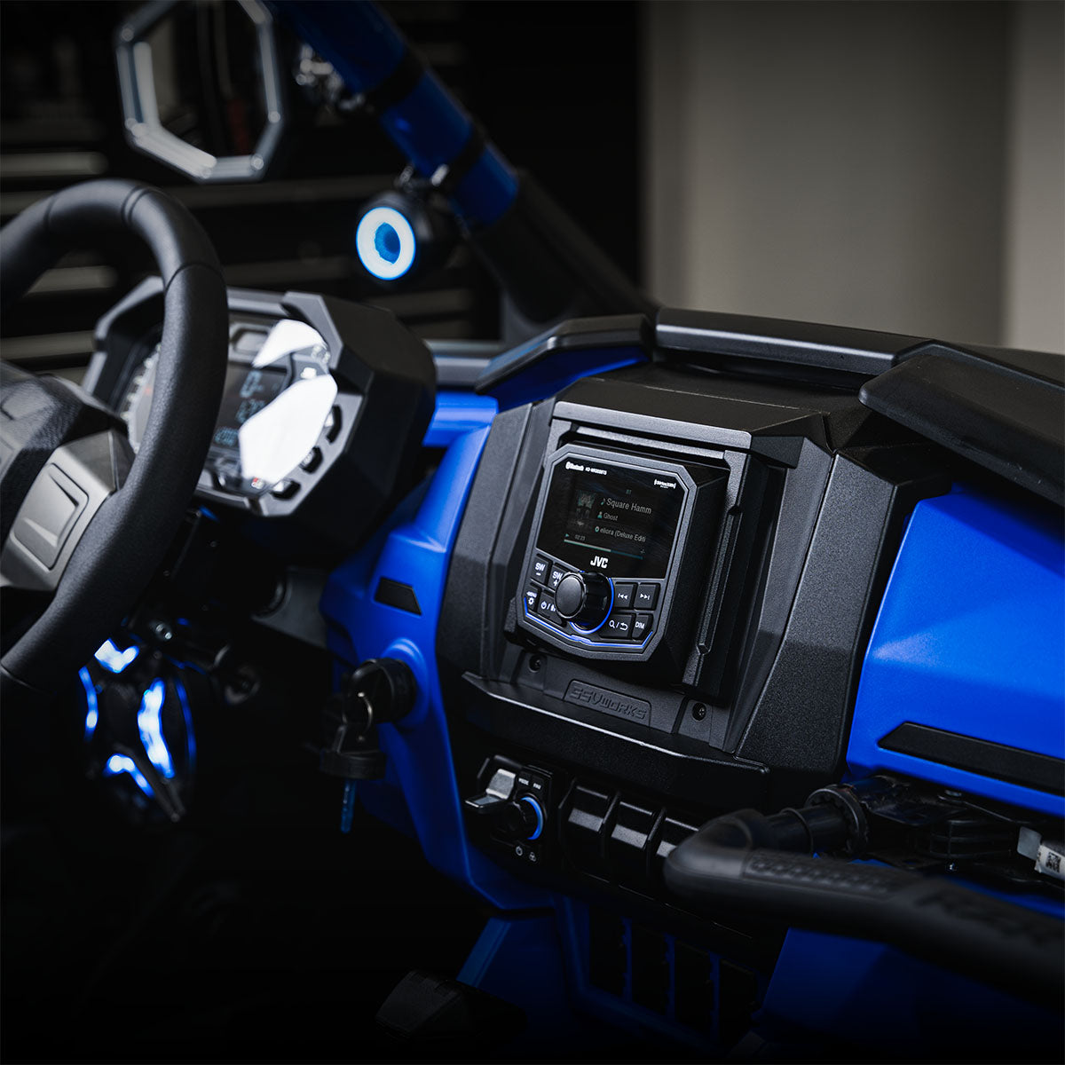 2025-2026 Polaris® RZR Pro R / Pro S / Pro XP Phase-7 K-Spec 7-Speaker Plug-&-Play Kit w/MRB4 Radio