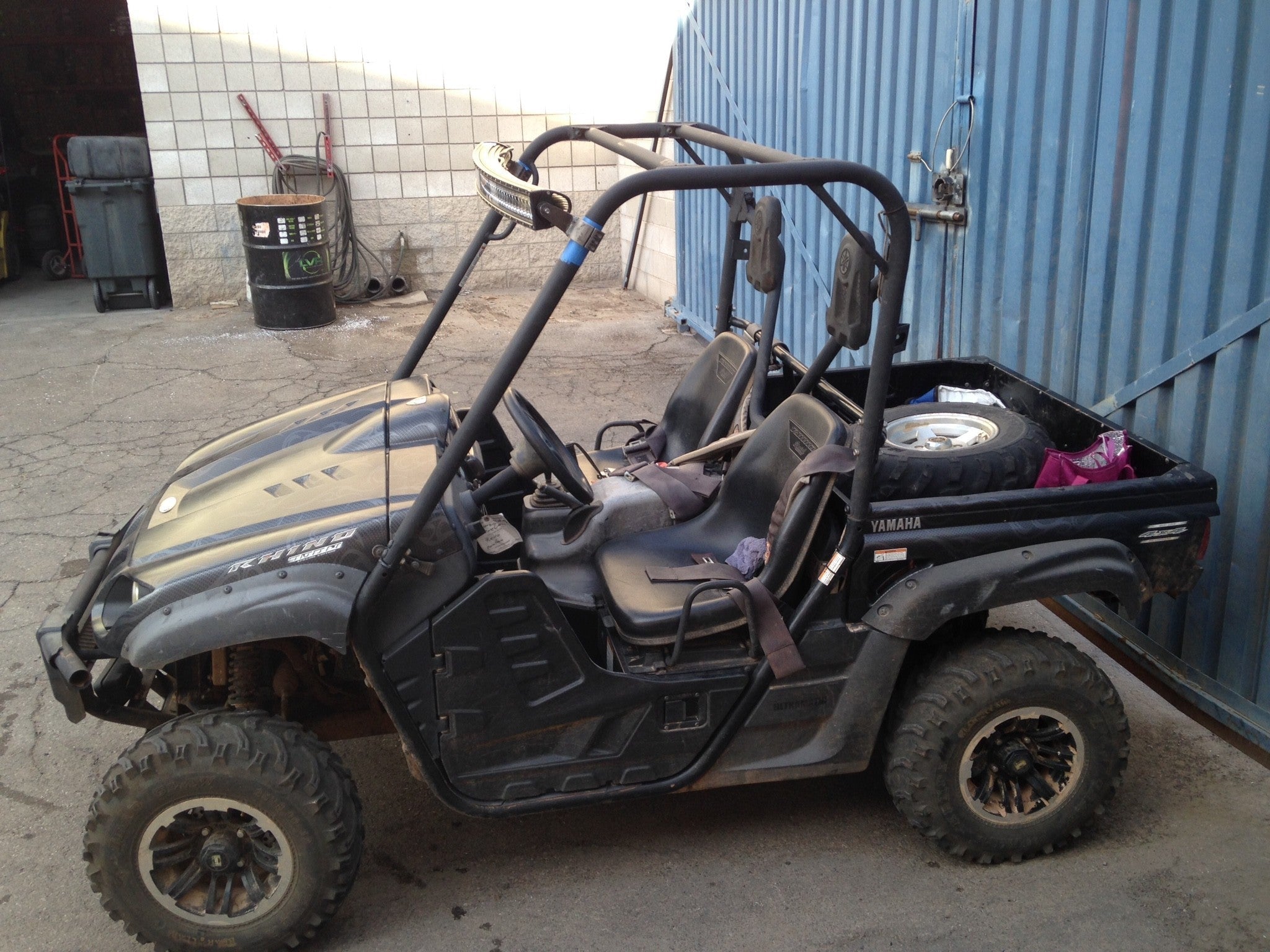 Yamaha Rhino 50 Inch Curved LED Light Bar Brackets