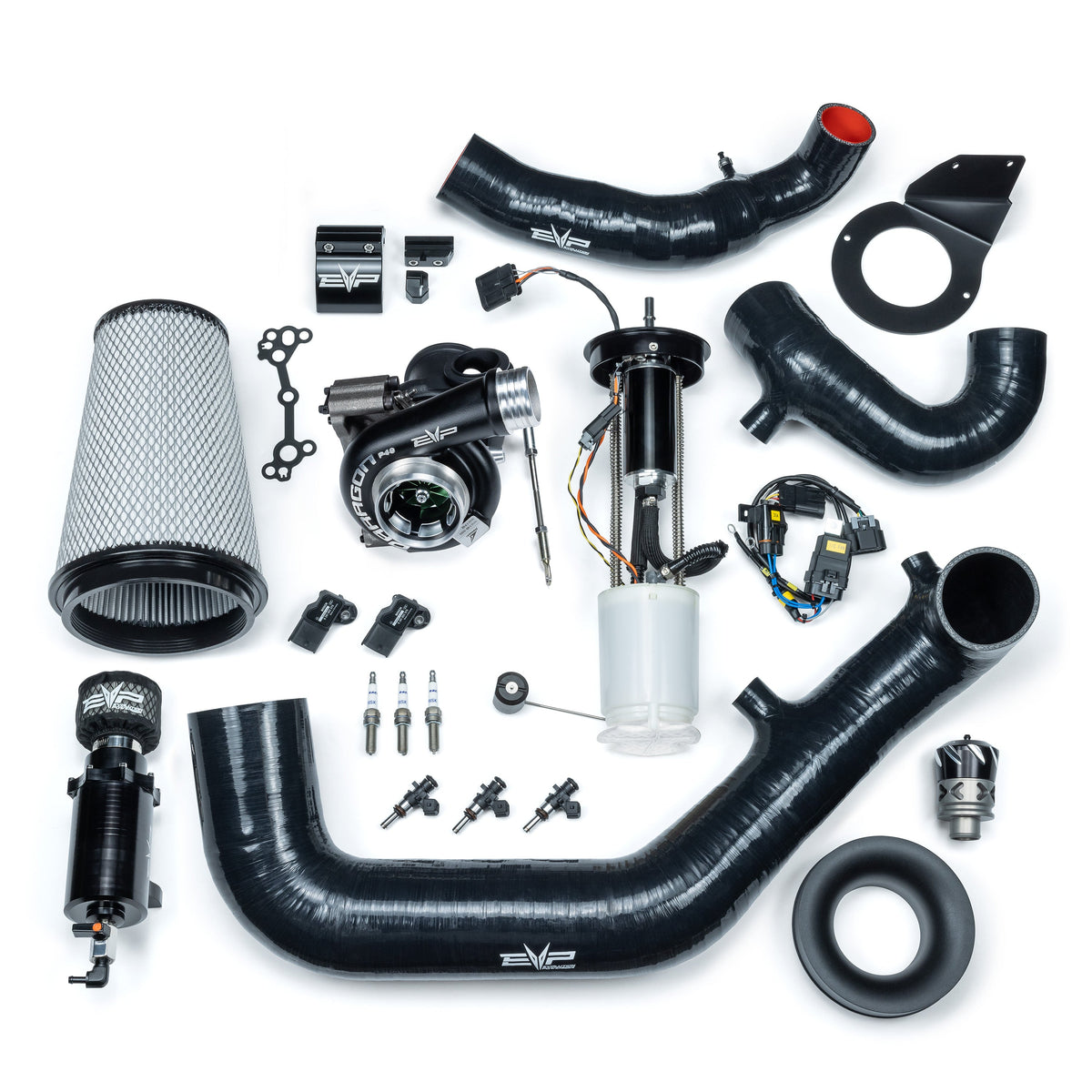 Evolution Powersports - Turbo Kits - EVP Paragon P48-415 Turbo System for Can-Am Maverick R