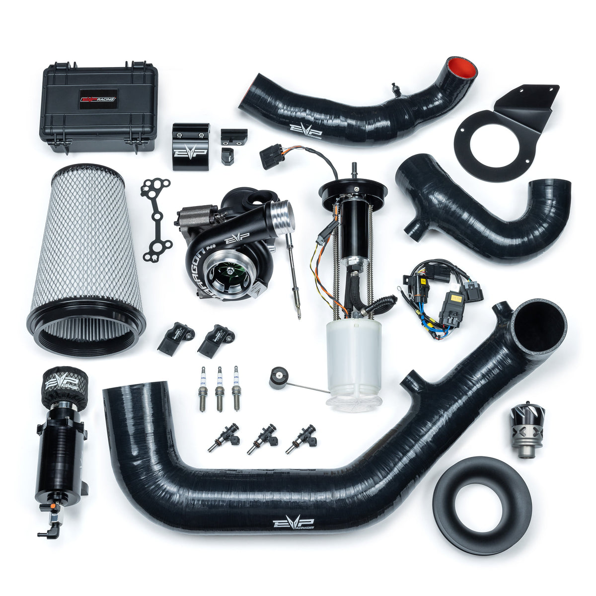 Evolution Powersports - Turbo Kits - EVP Paragon P48-415 Turbo System for Can-Am Maverick R