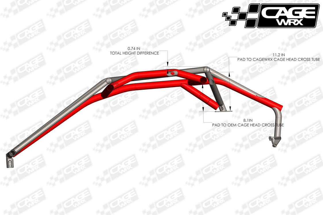 Can-Am Maverick R Roll Cage KIT | "BAJA SPEC"