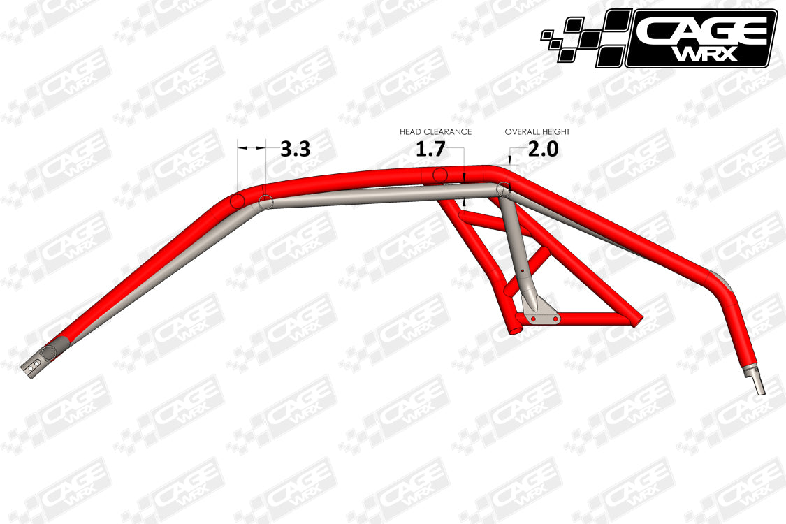Polaris RZR Pro S / Turbo R Roll Cage | ASSEMBLED | "BAJA SPEC"