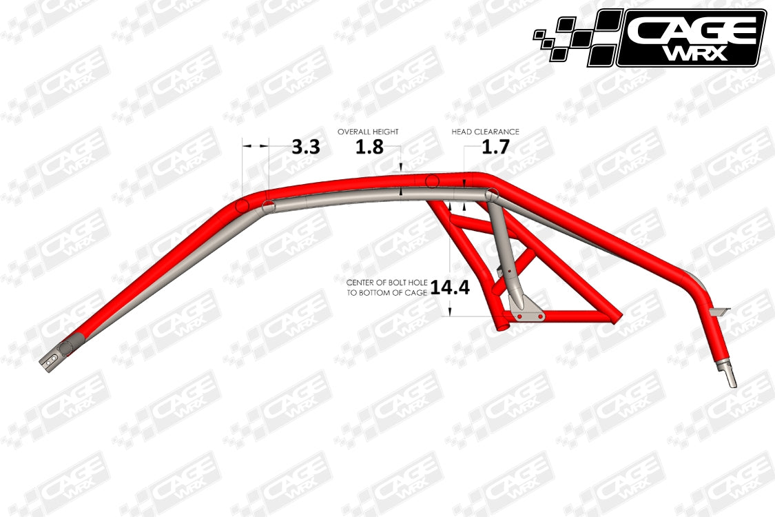 Polaris RZR Pro XP Roll Cage KIT | "SUPER SHORTY"