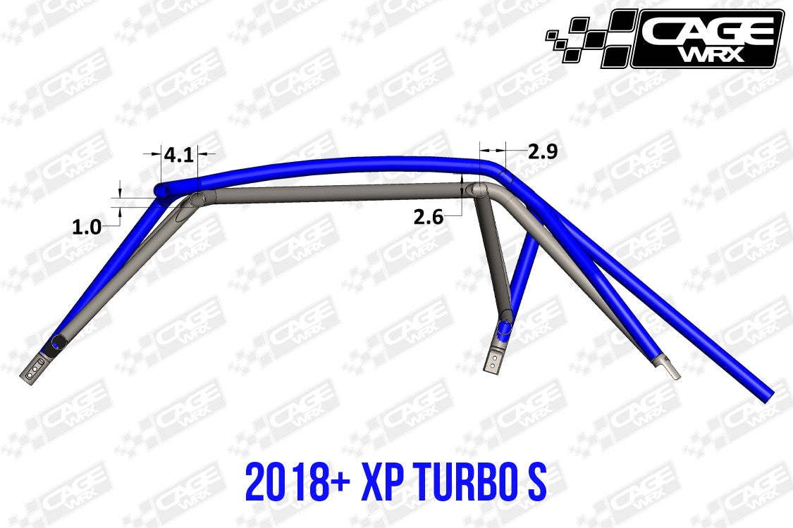Polaris RZR XP / Turbo S (2019-2023) Roll Cage KIT | "BAJA SPEC"