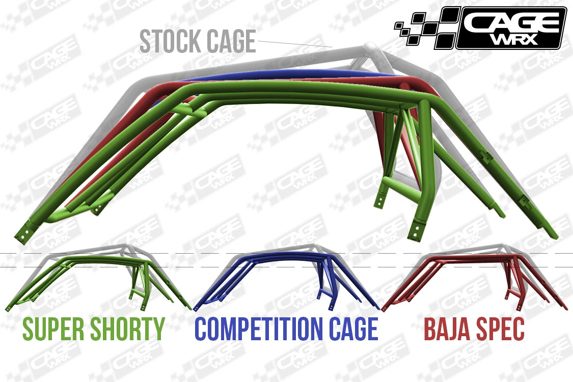 Polaris RZR XP / Turbo S (2019-2023) Roll Cage KIT | "COMPETITION CAGE"