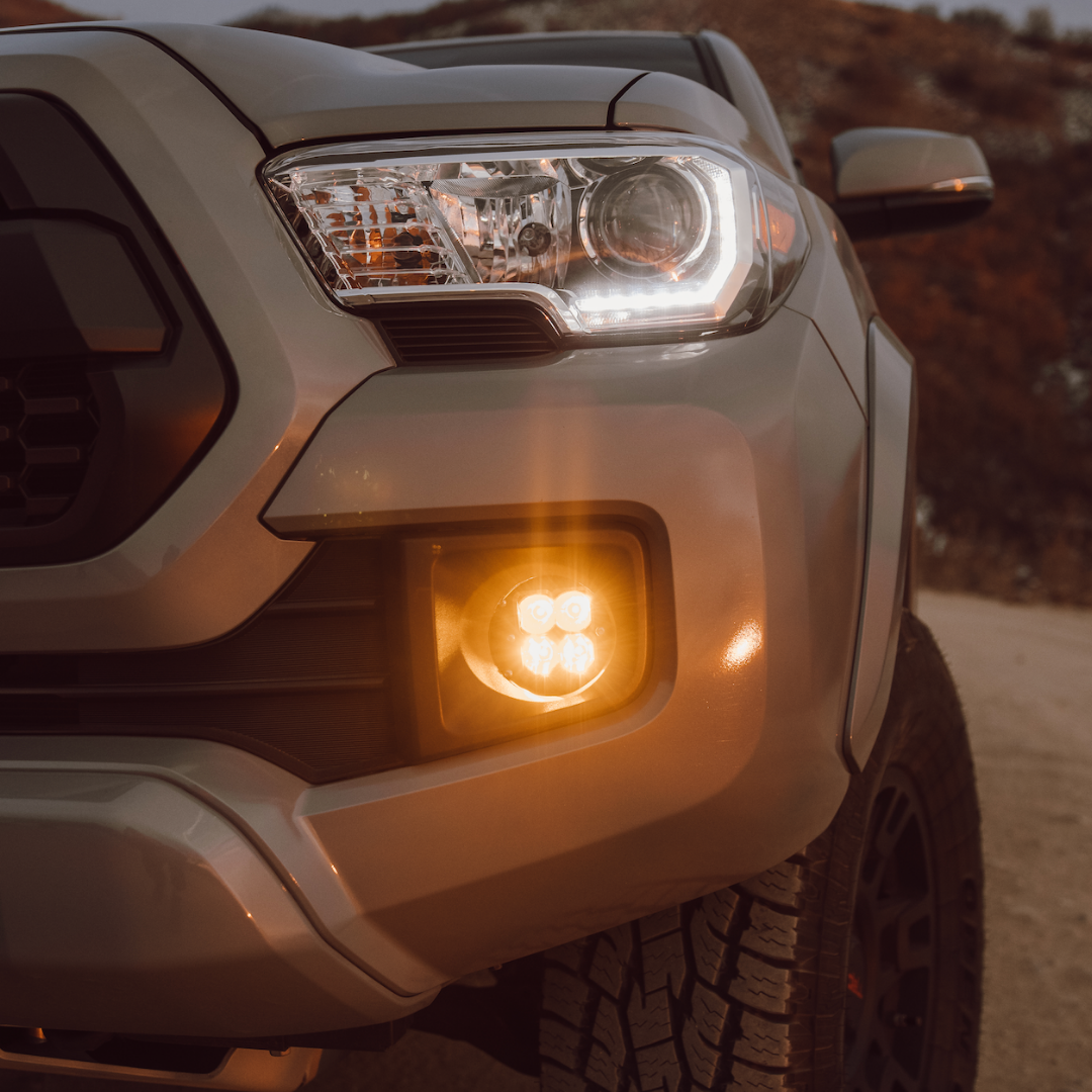 Toyota Tacoma Fog Light Kit - Amber Lens - 2012+