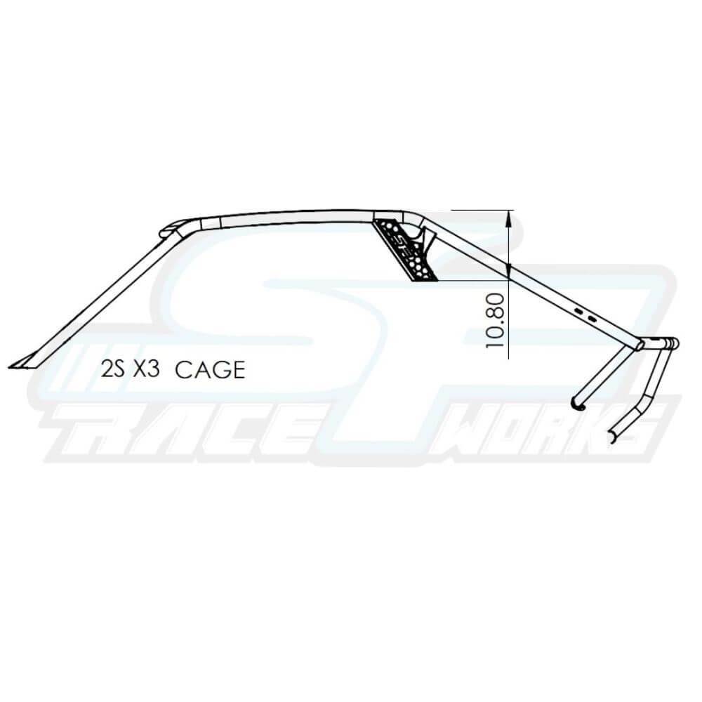 SF Raceworks Can-Am X3 2 Seat Sand Cage