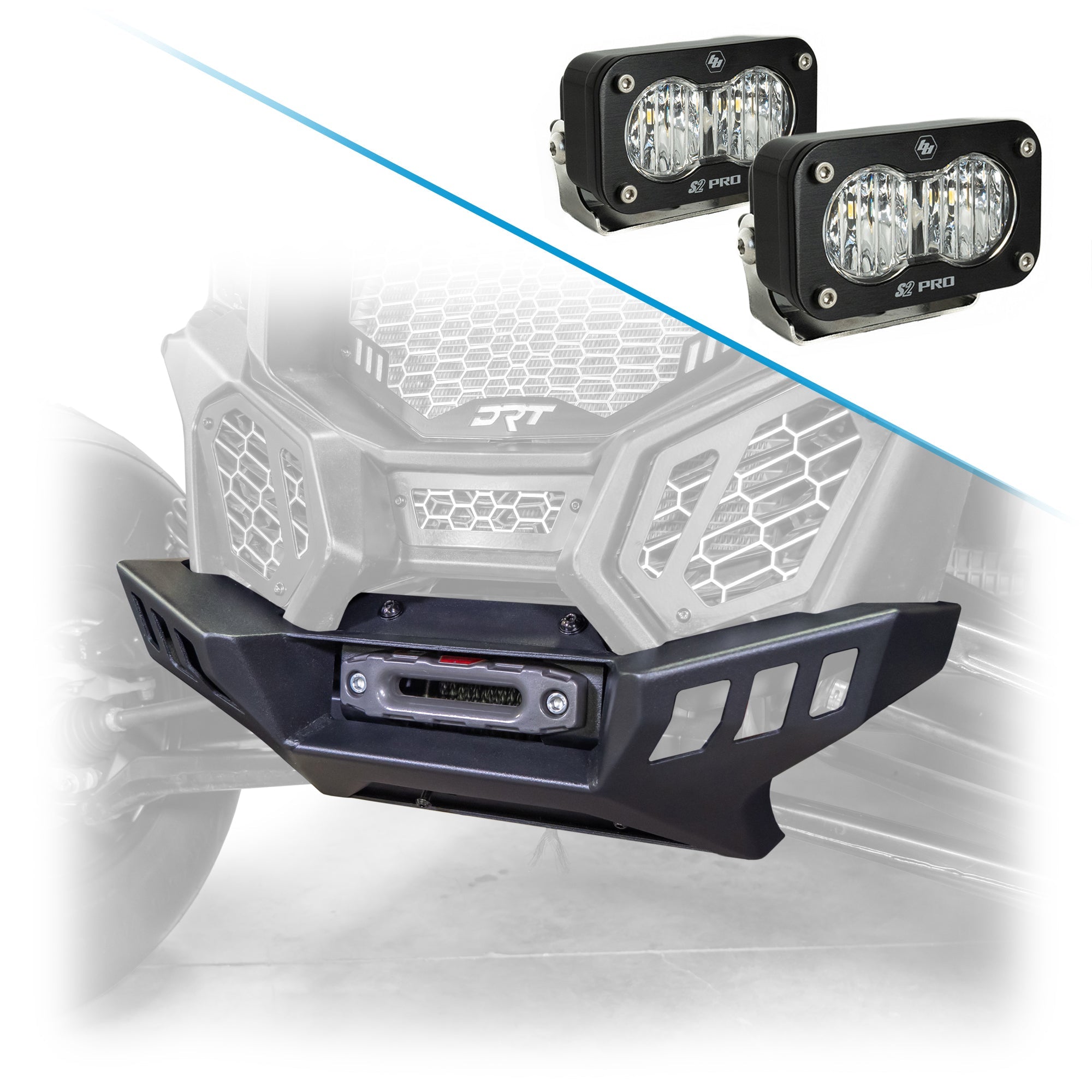 Steel winch bumper for Can-Am X3 – improves off-road protection