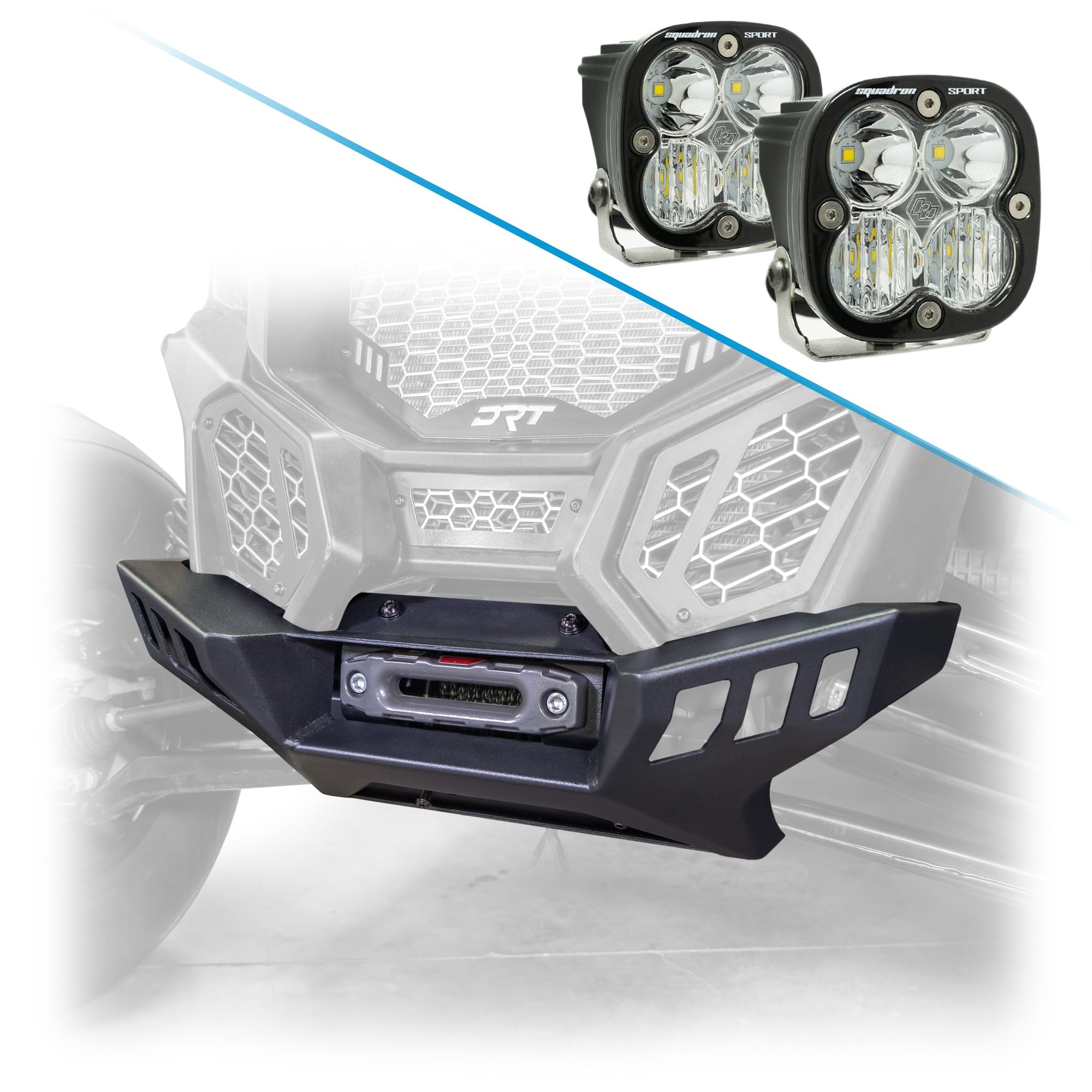Can-Am X3 bumper – sleek black finish
