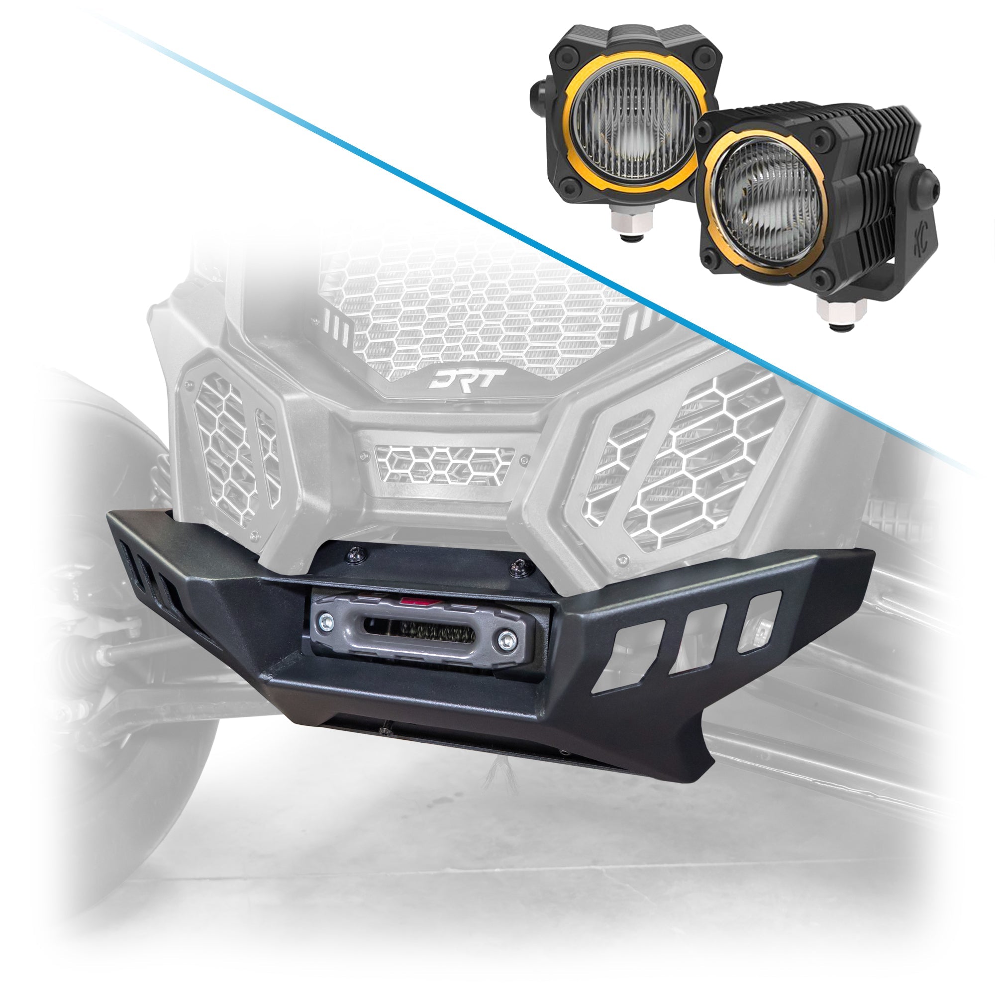 Ultimate off-road bumper for Can-Am X3 – winch-compatible