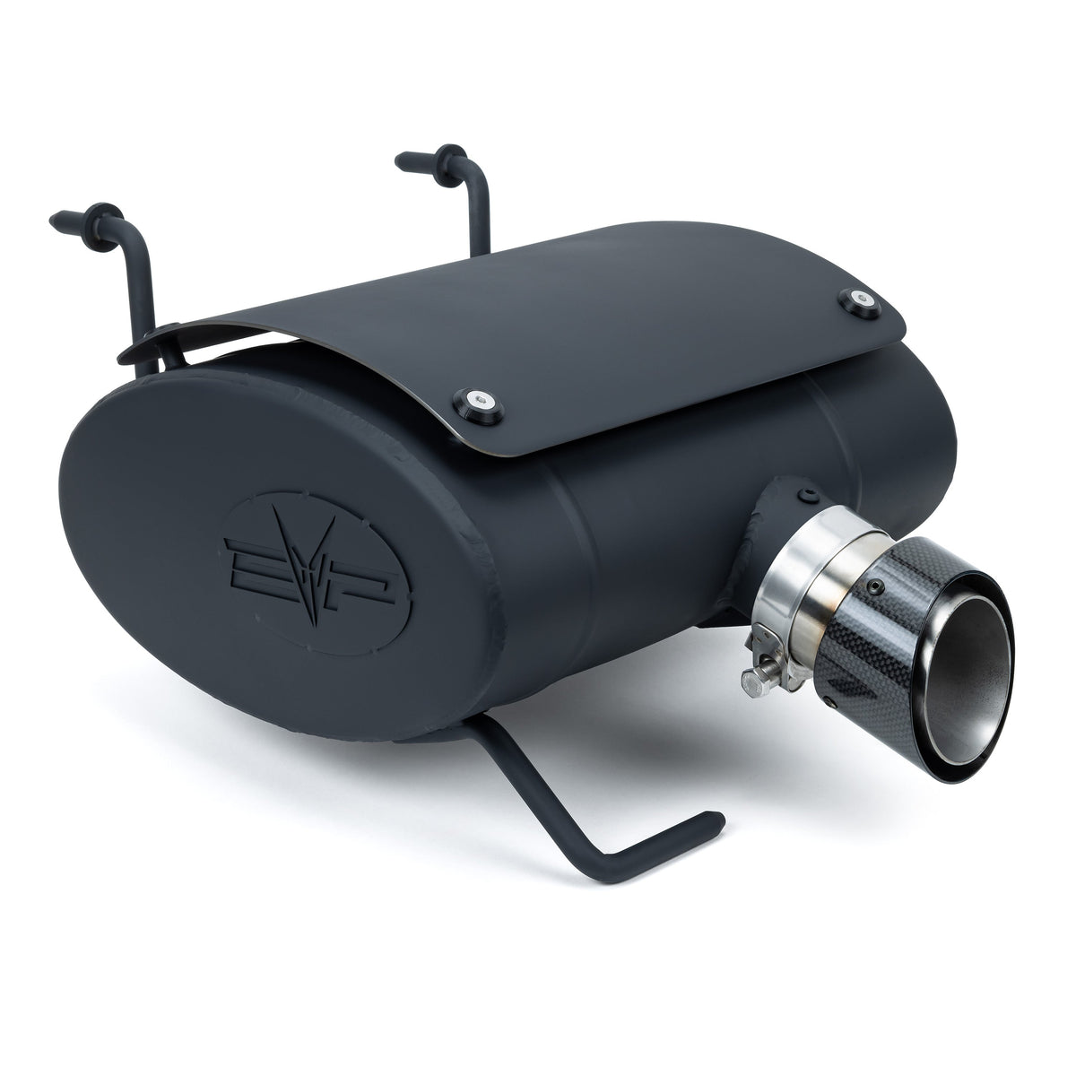 Evolution Powersports - Exhaust - EVP Center Exit Muffler With Rear Fascia for Ranger 1500