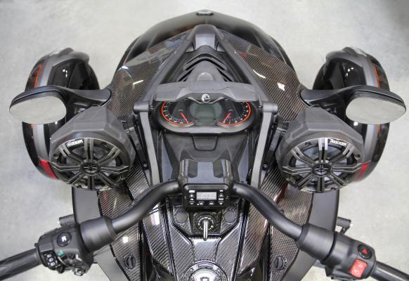 2015-2023 Can-Am Spyder F3 200watt 2-Speaker Audio Kit