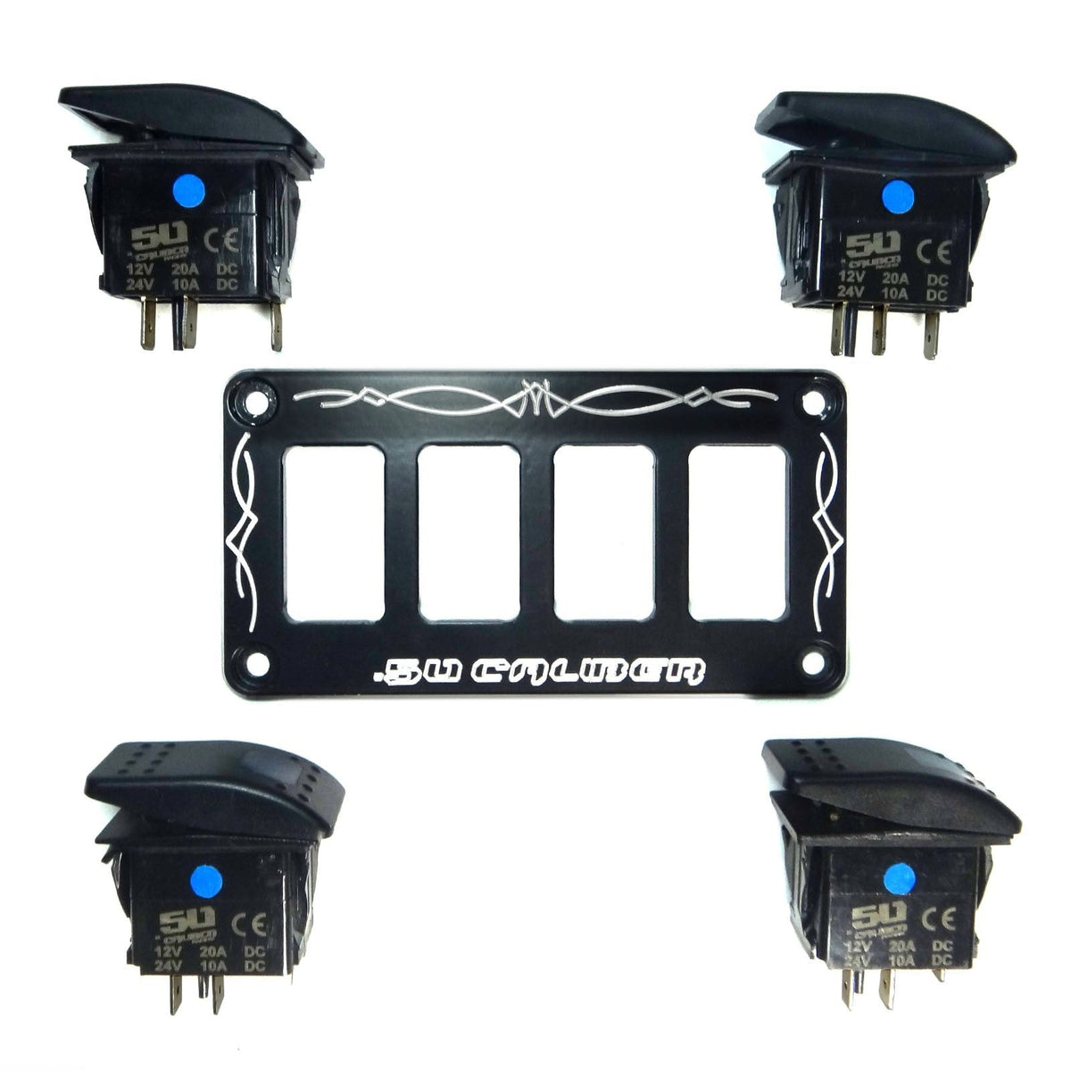 Universal Dash Panel With Switches