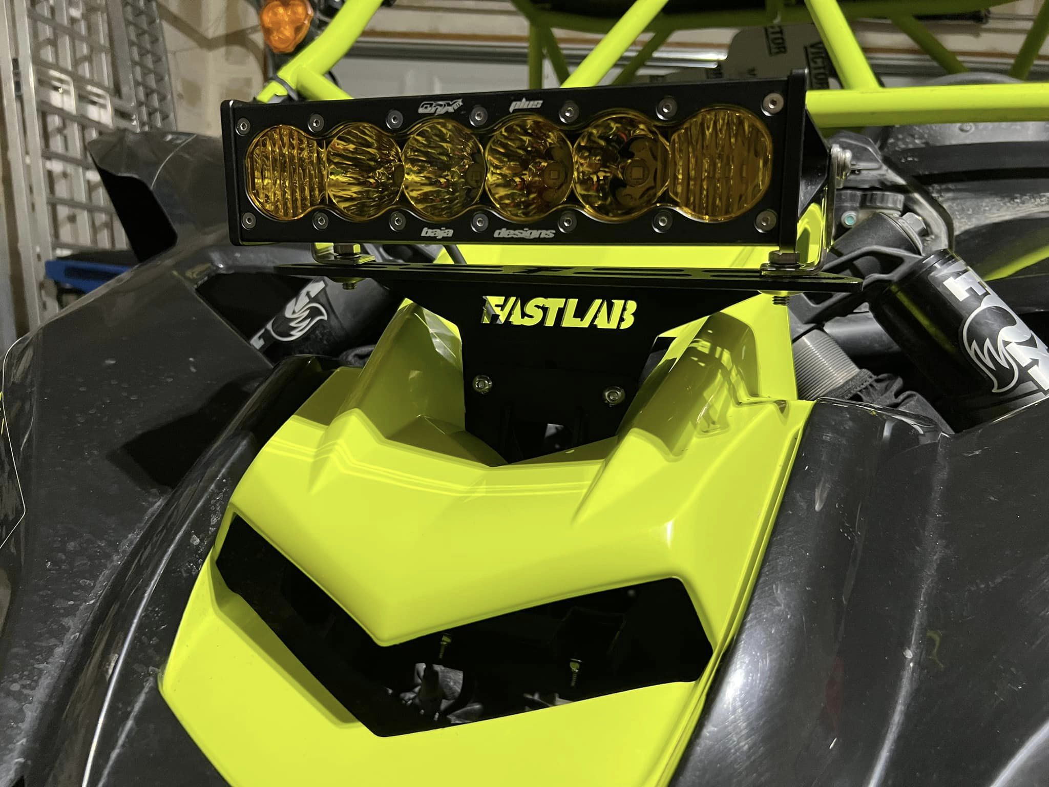 2019+ Yamaha YXZ hood light bracket