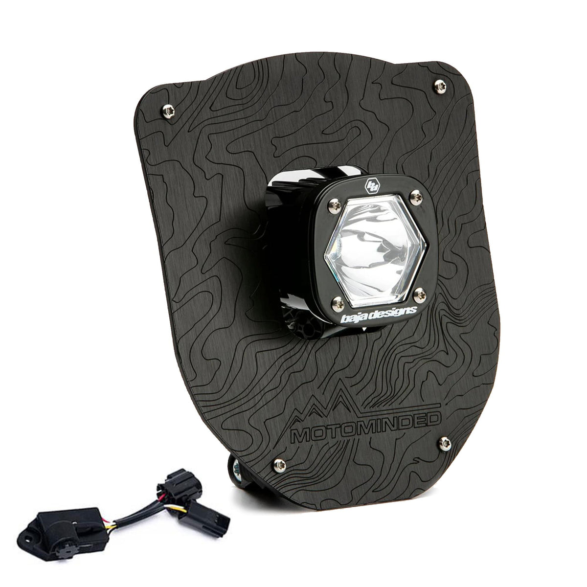 Husqvarna S1 Evo (D/C) LED Headlight Kit w/ Dimmer 2024-Up Husqvarna FE-S, FE, TE Baja Designs