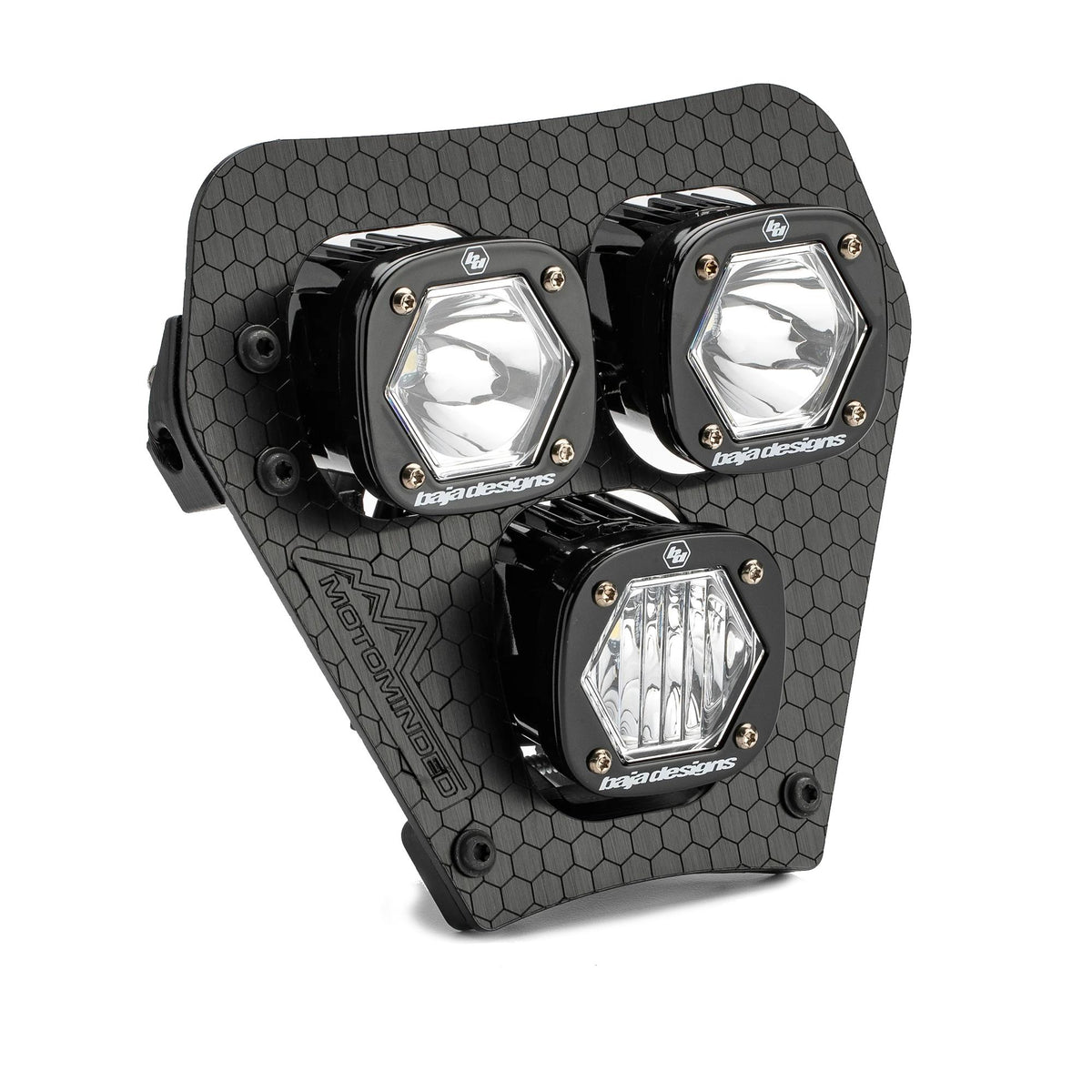 KTM Triple S1 Hydra (D/C) LED Headlight Kit 2024-Up KTM XCF-W, EC Baja Designs